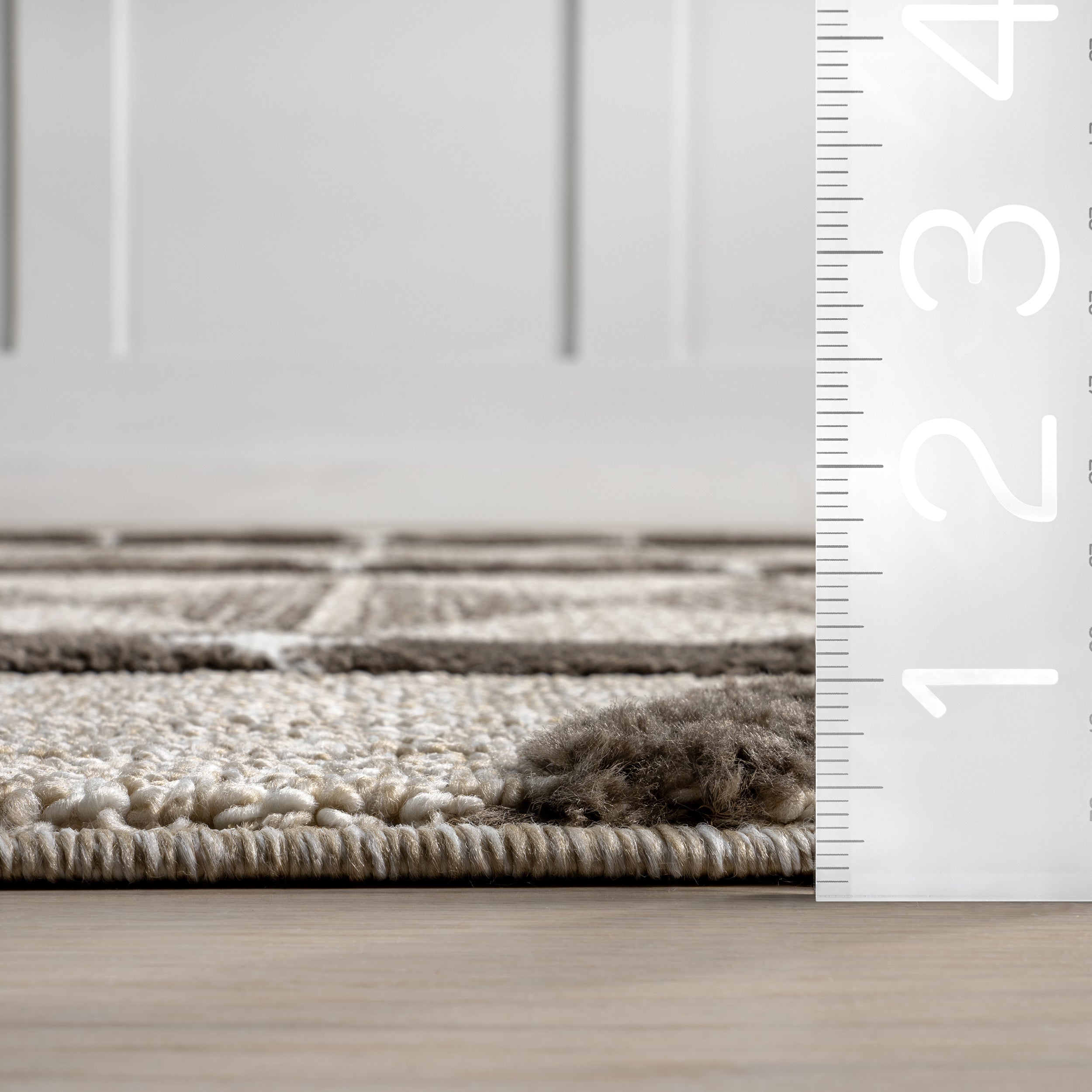 Autumn Geometric Tasseled Area Rug - Image 3