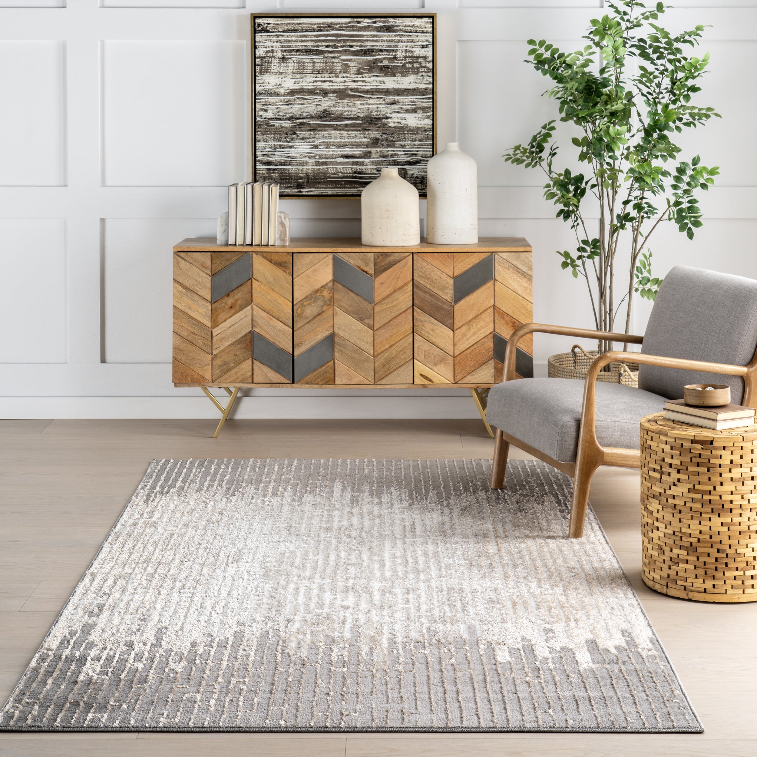 Wynna Abstract Indoor/Outdoor Area Rug - Image 8