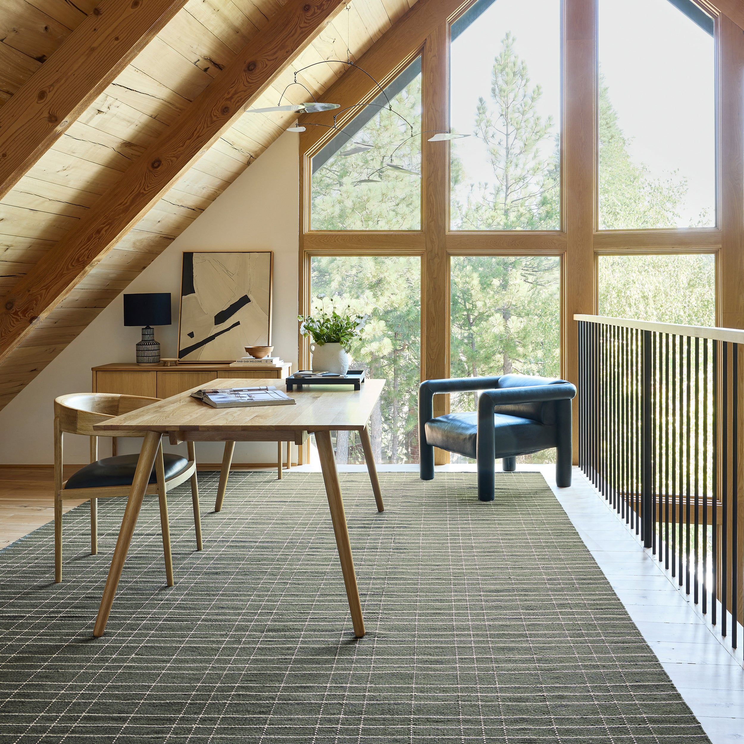 Charlie Plaid Wool Area Rug - Image 10