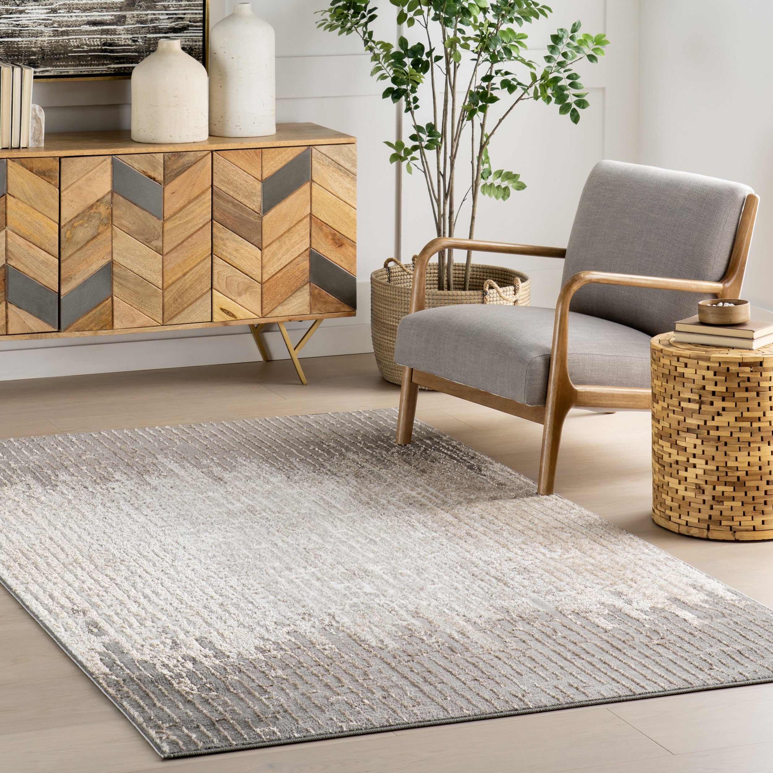 Wynna Abstract Indoor/Outdoor Area Rug - Image 9