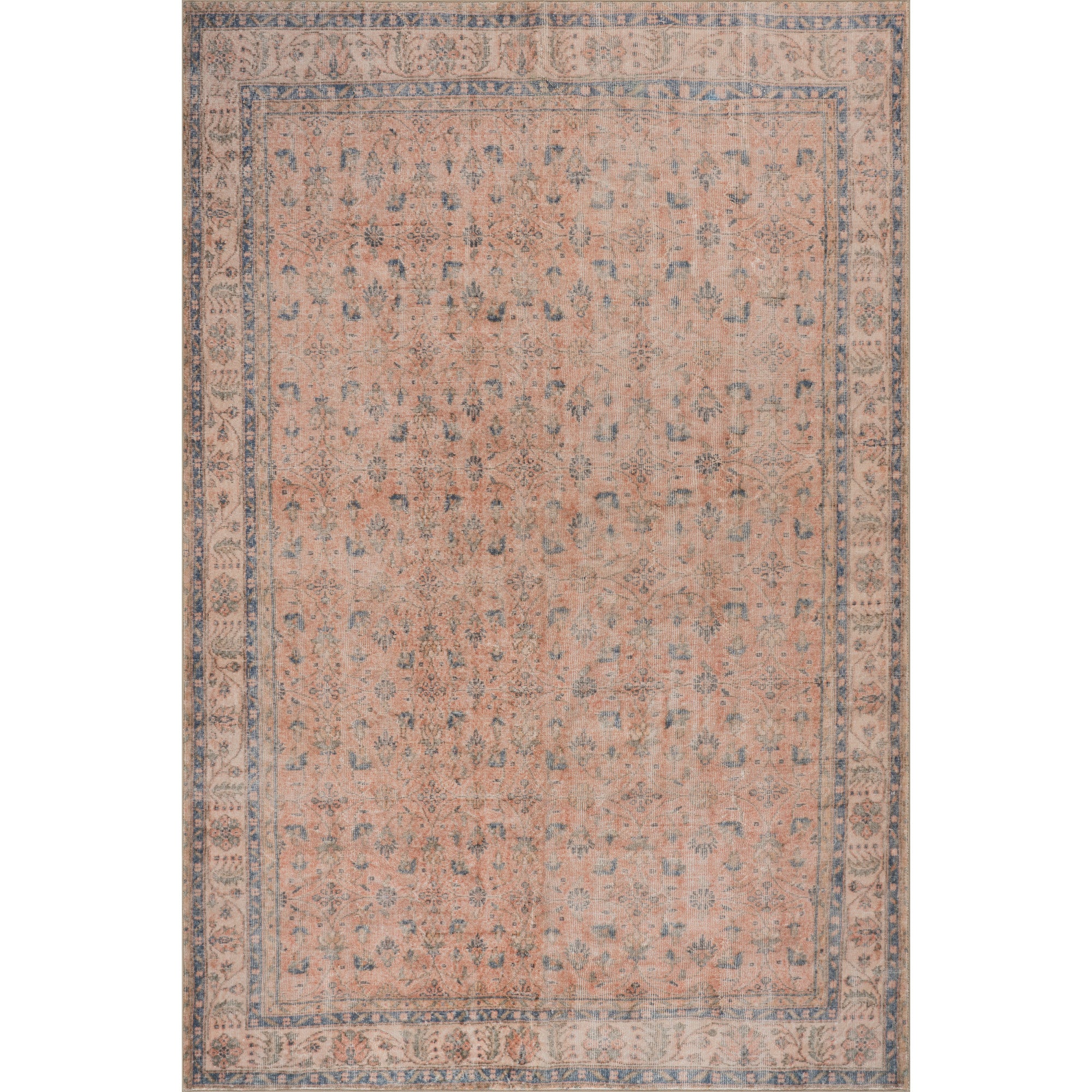 Nuloom Elendra Traditional Bordered Washable Rug