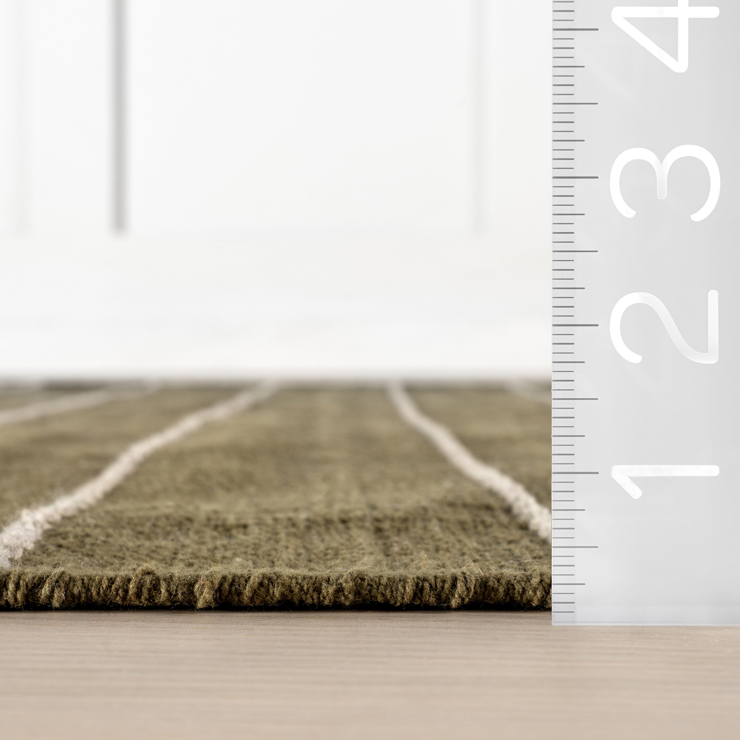 Nightwalk Striped Wool Area Rug - Image 3
