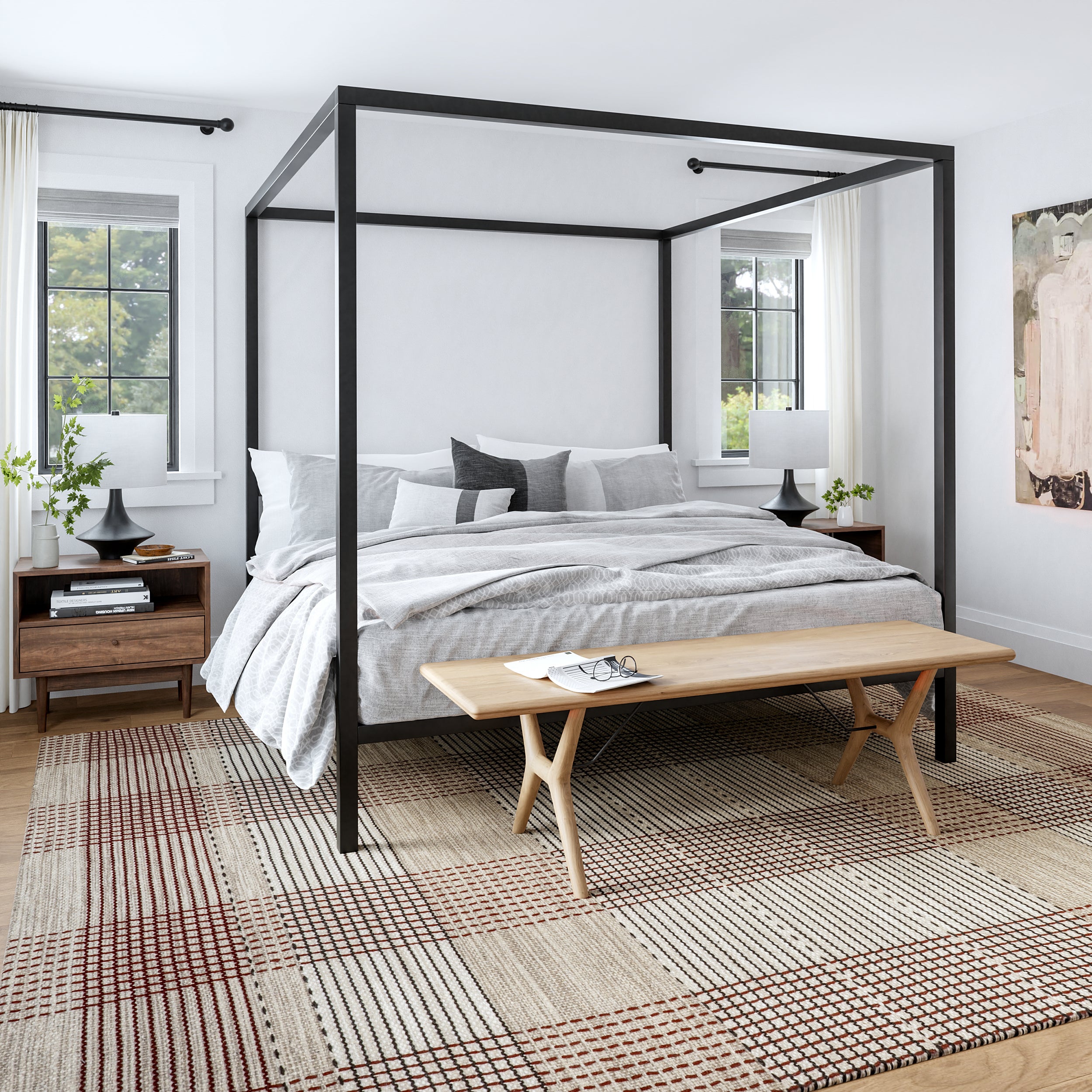 Oregon Plaid Wool Area Rug - Image 14
