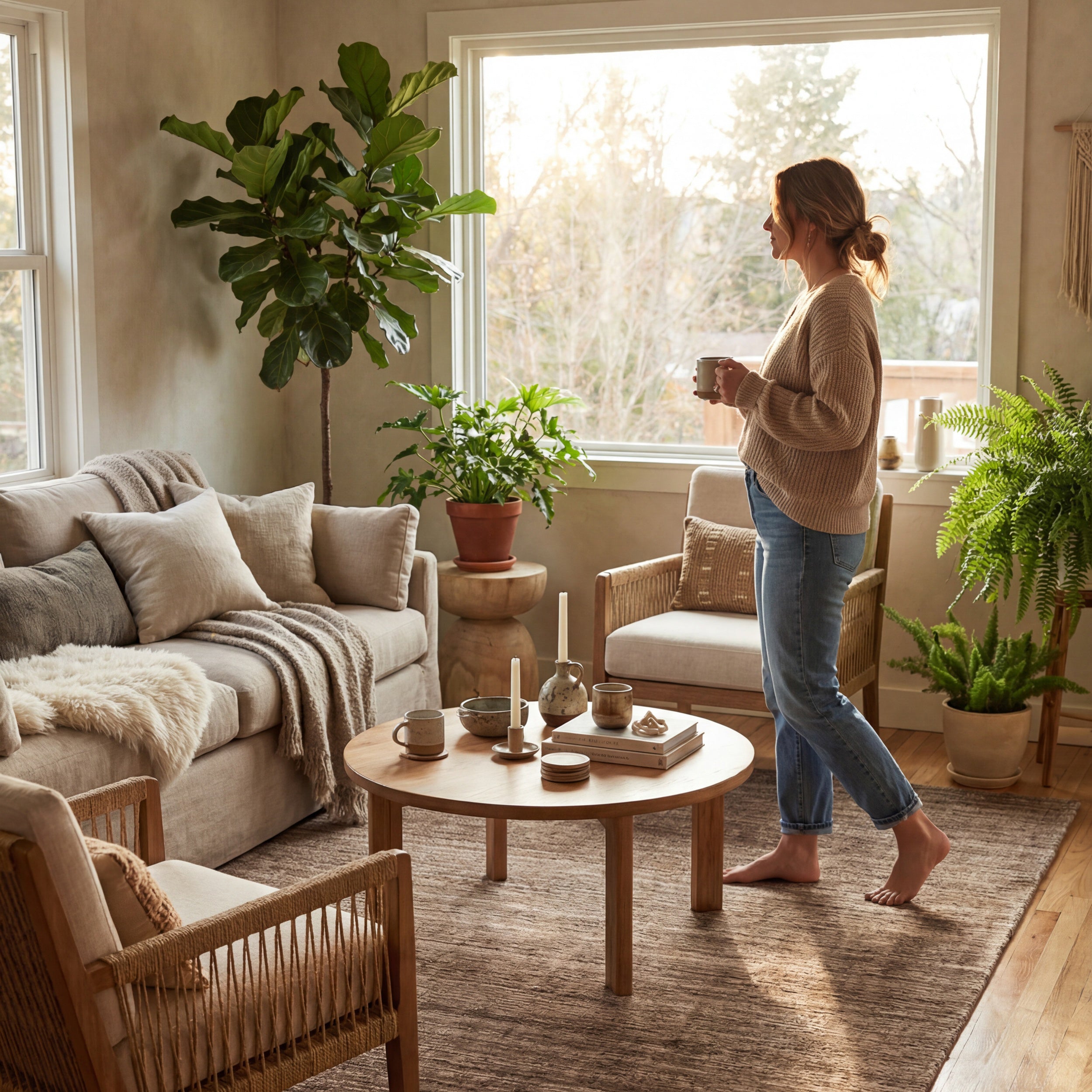 Nuloom Elanisse Solid Wool Rug - Image 7