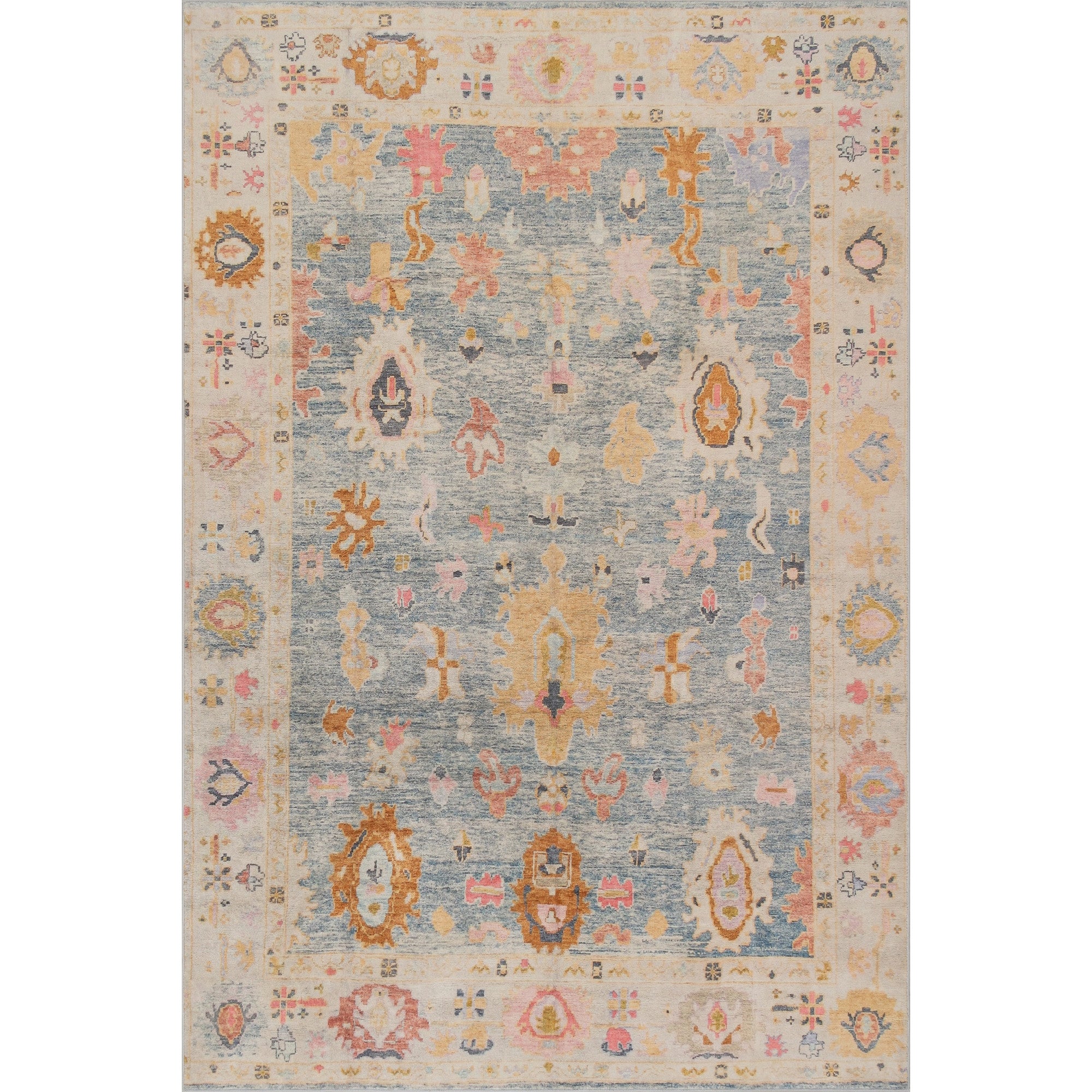 Nuloom Thessia Hand Knotted Wool Area Rug
