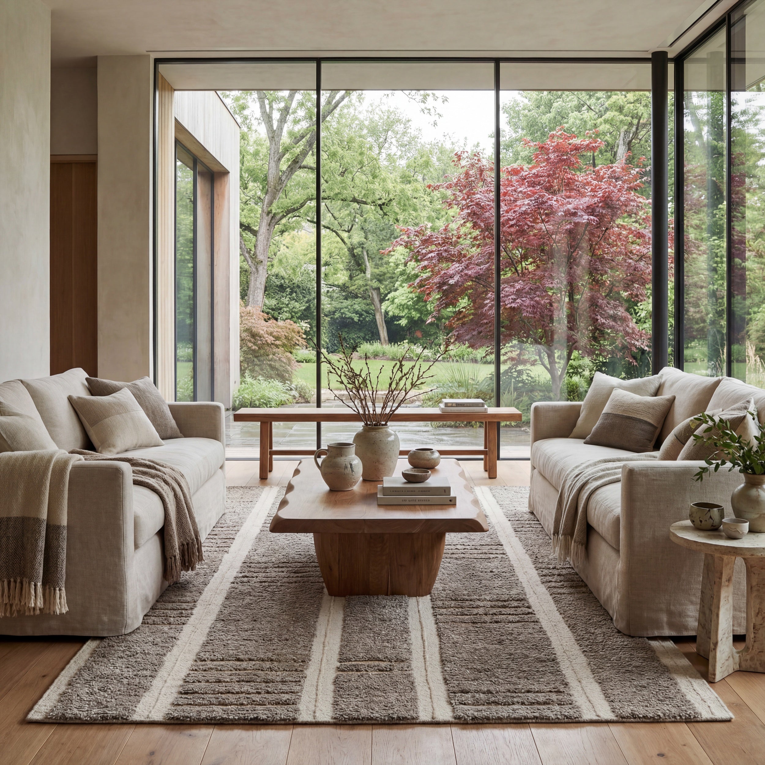 Nuloom Adaluna Modern Striped Wool Area Rug - Image 23