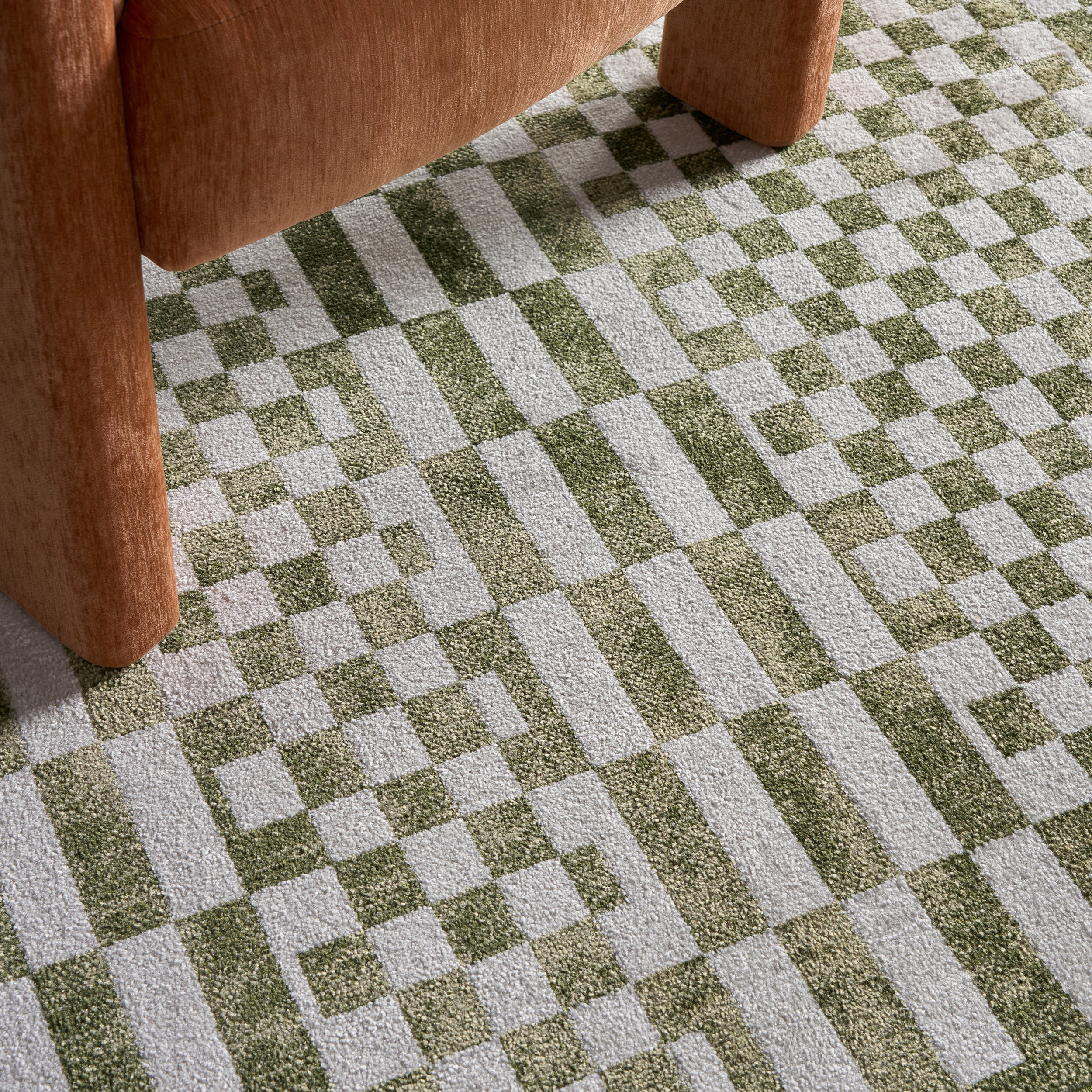 Nikita Faded Geometric Machine Washable Area Rug - Image 28
