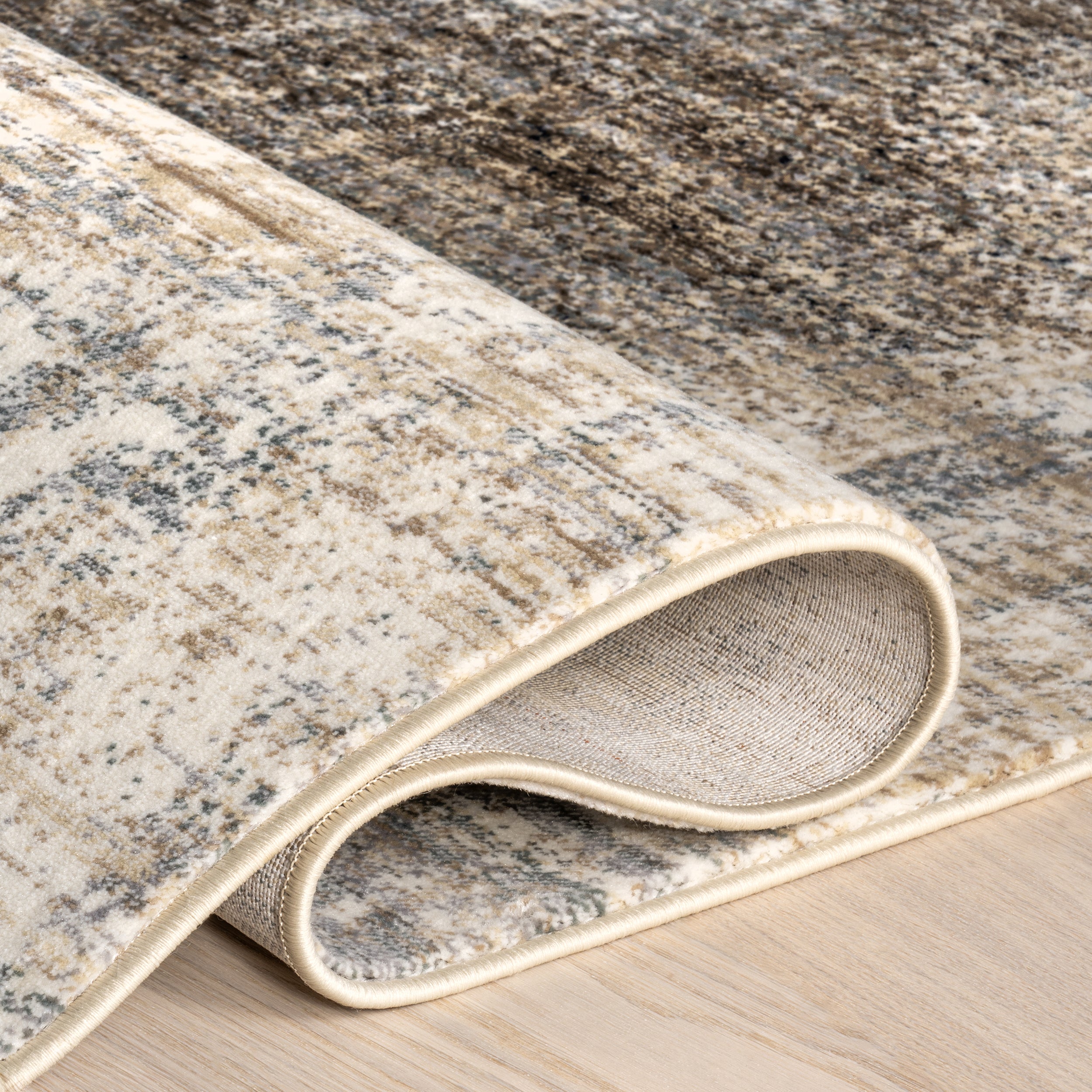 Rhae Contemporary Abstract Area Rug - Image 4