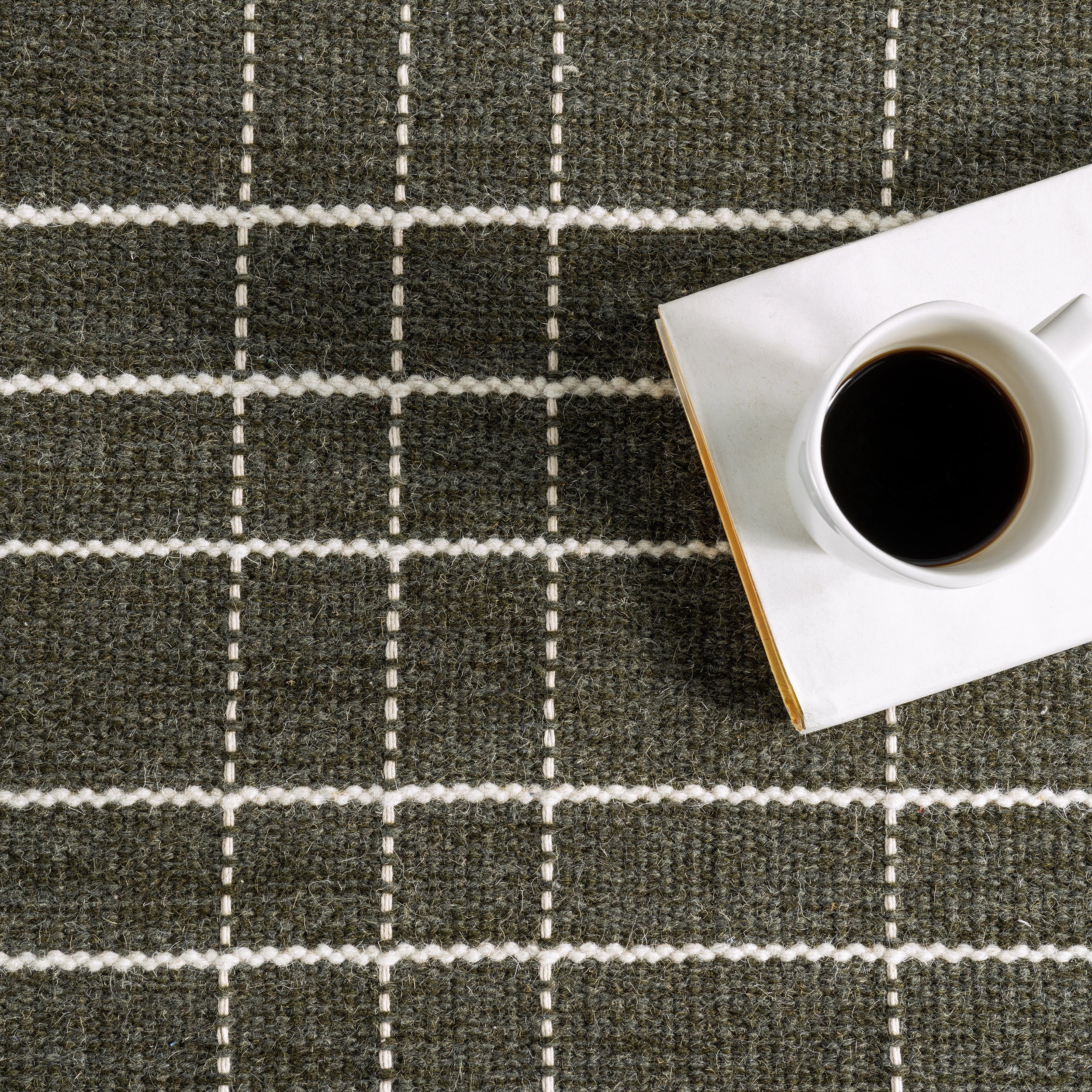 Charlie Plaid Wool Area Rug - Image 15