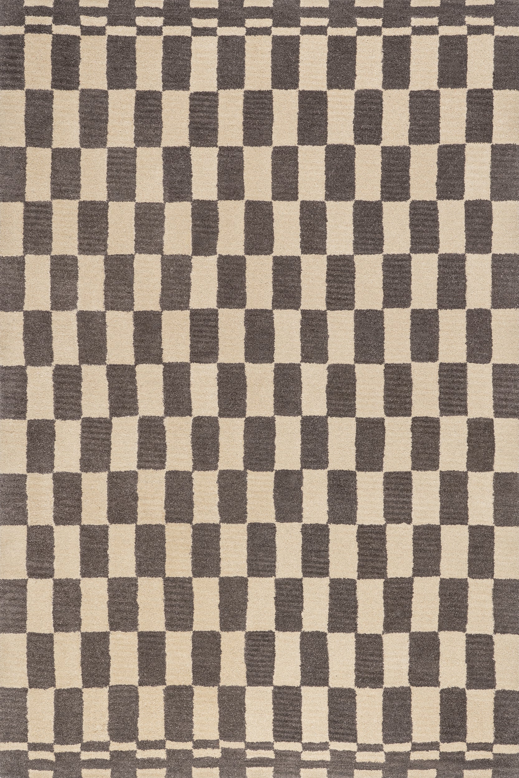 Kia Checkerboard Wool Area Rug - Image 25