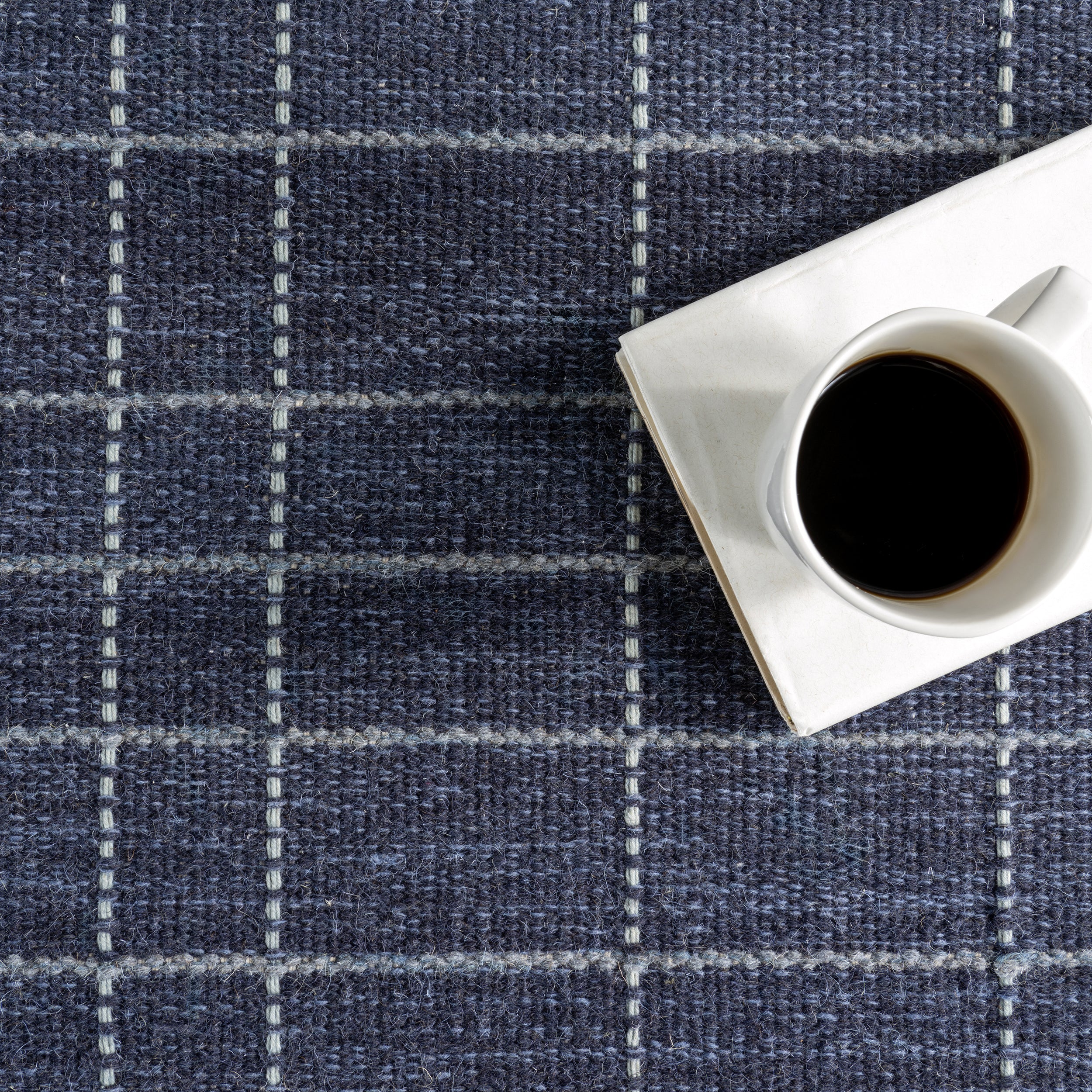 Charlie Plaid Wool Area Rug - Image 7