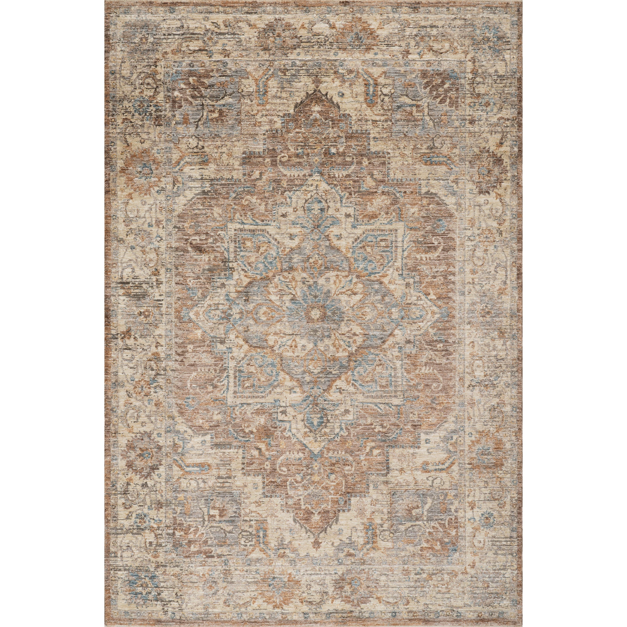 Nuloom Selviana Traditional Vintage Floral Area Rug