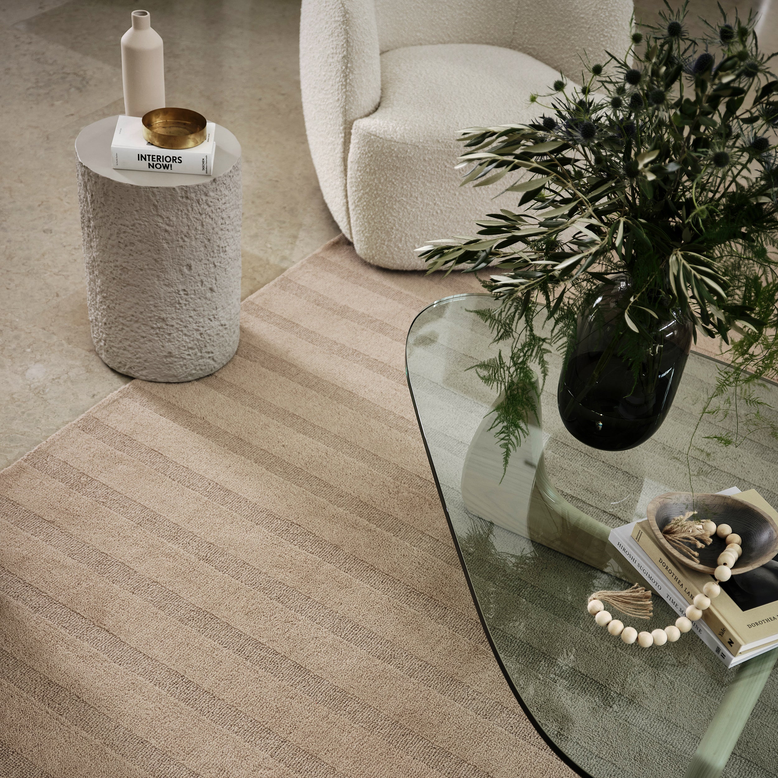Vestry Striped Wool Area Rug - Image 9