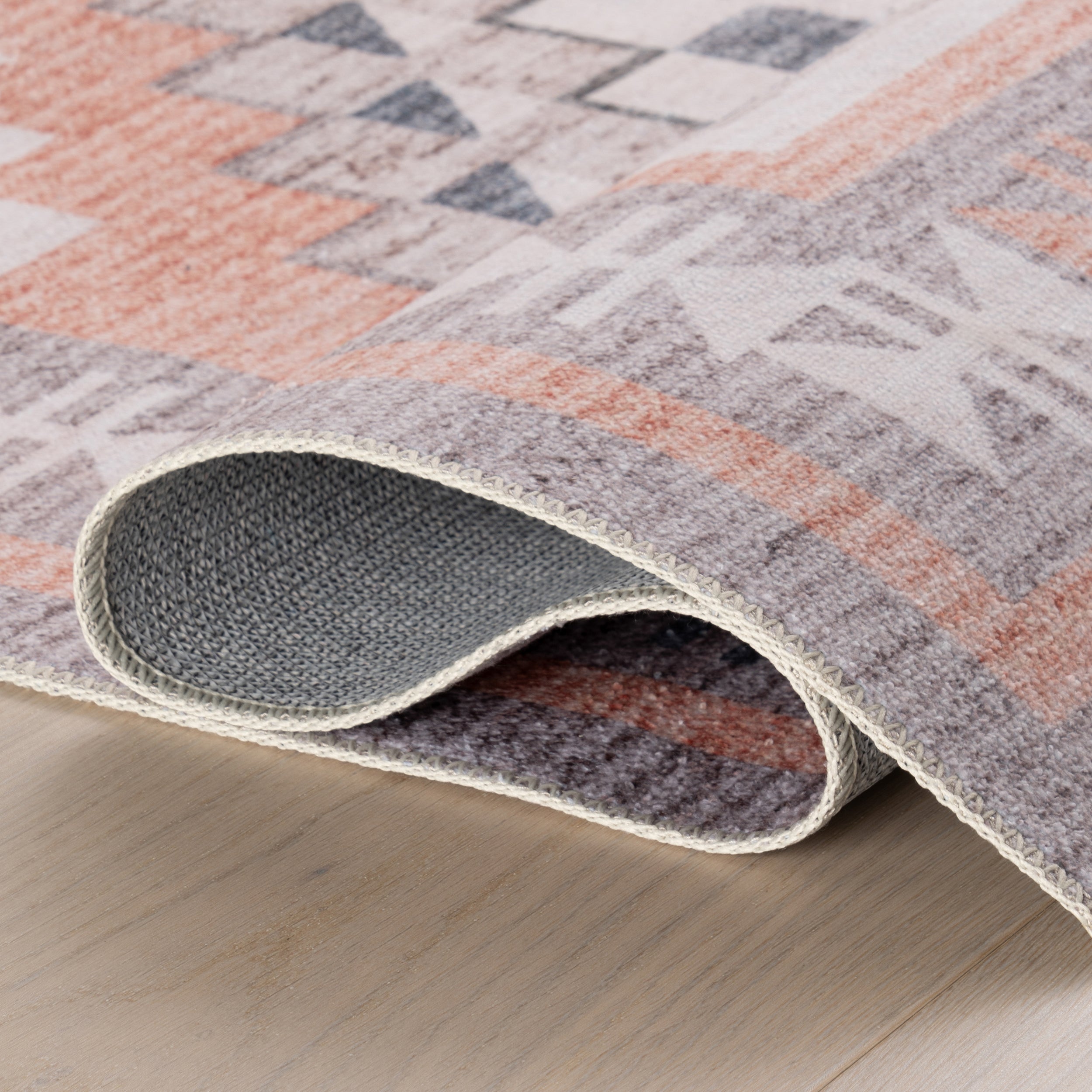 Calli SplashGuard Southwestern Machine Washable Area Rug - Image 13