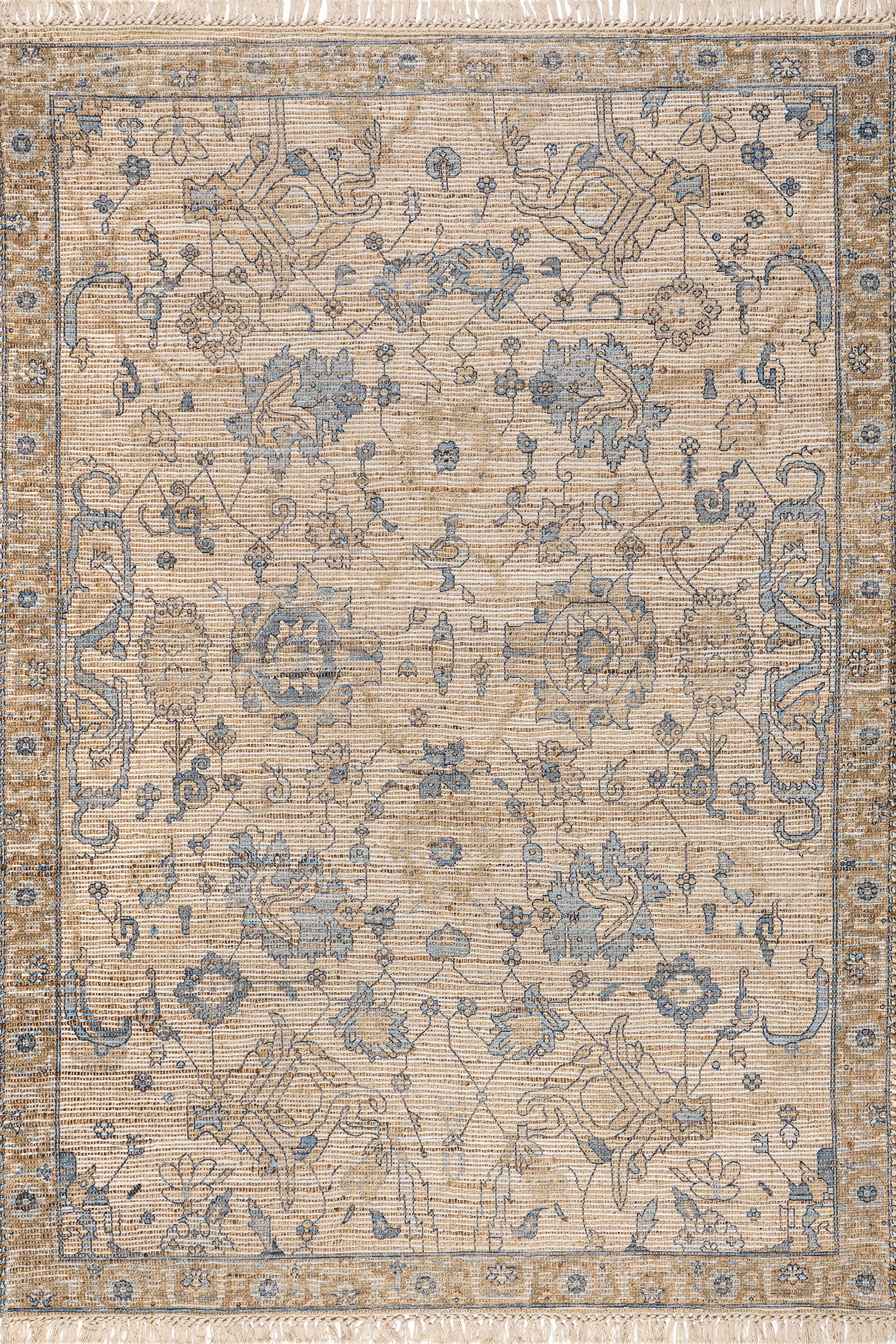 Marigold Vintage Tasseled Area Rug - Image 9