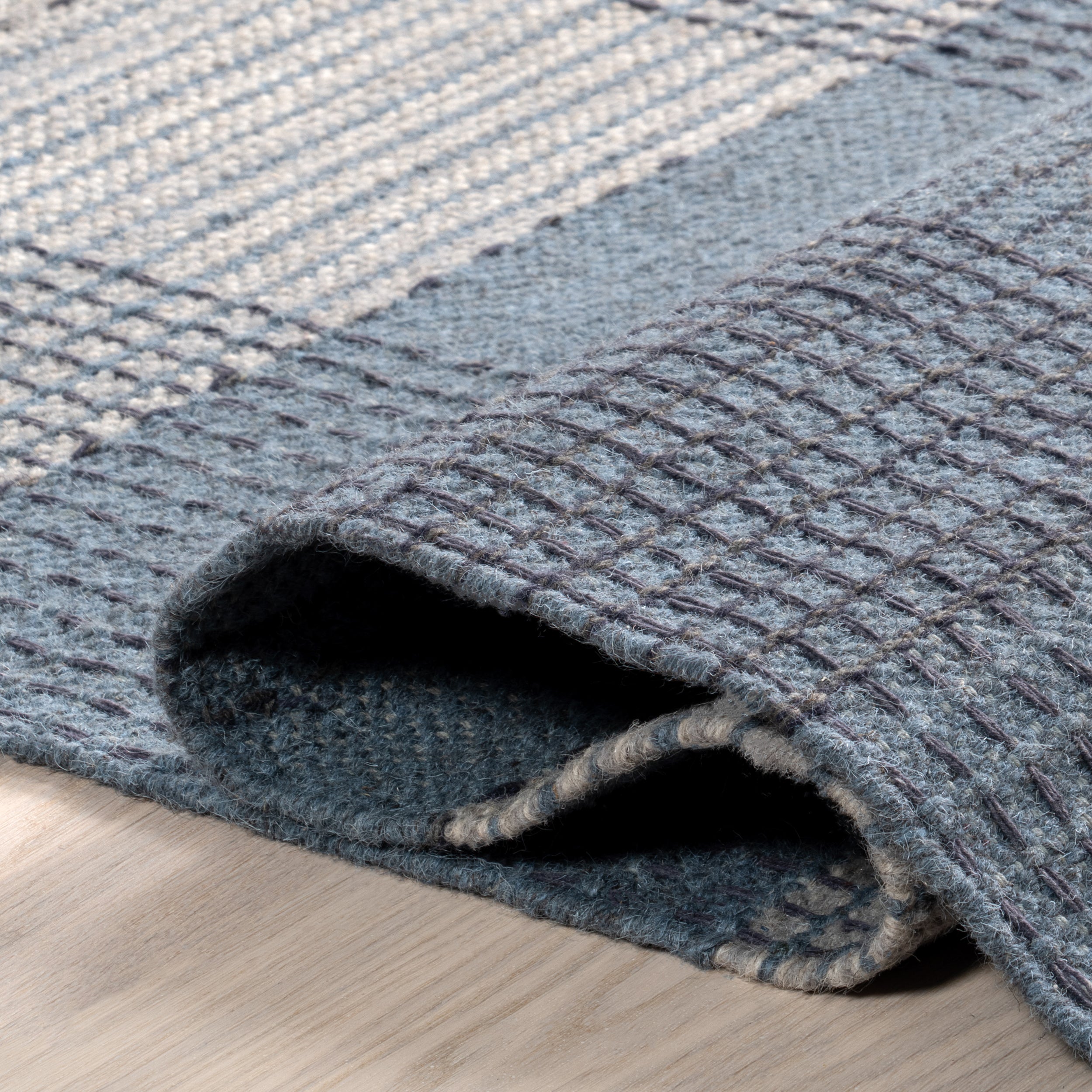 Oregon Plaid Wool Area Rug - Image 4
