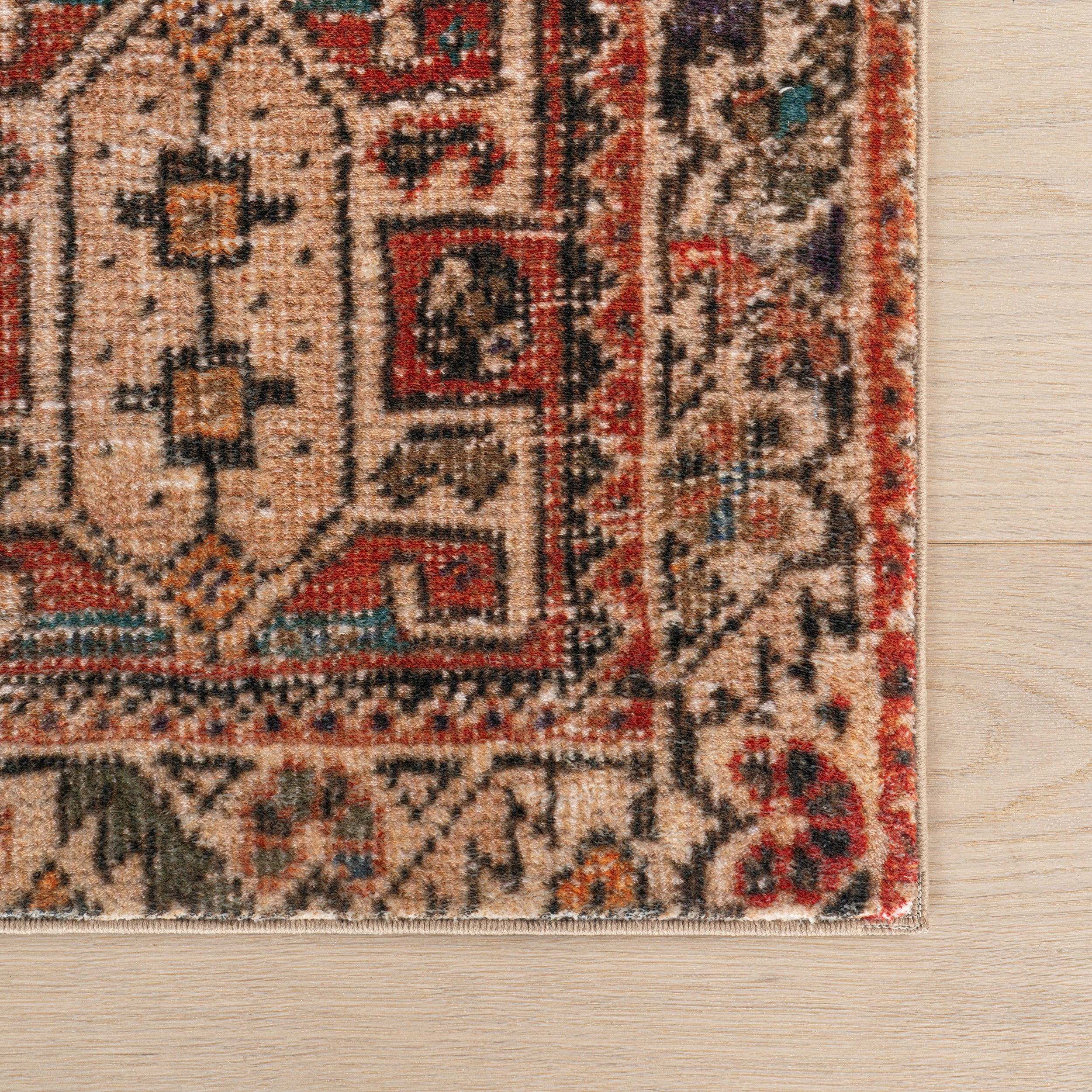 Nuloom Xavia Medallion Washable Area Rug - Image 6