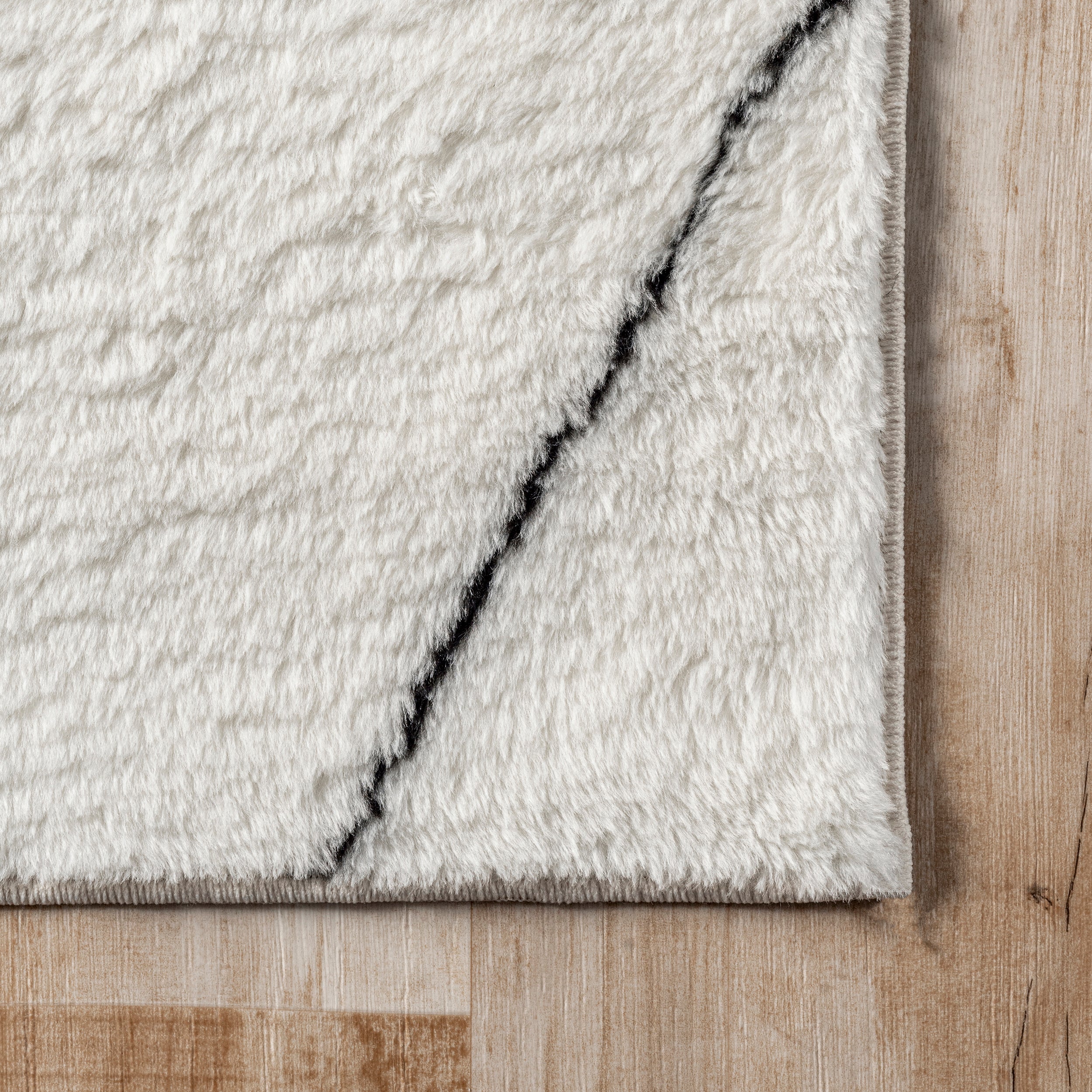 Addy Trellis Machine Washable Shag Area Rug - Image 4