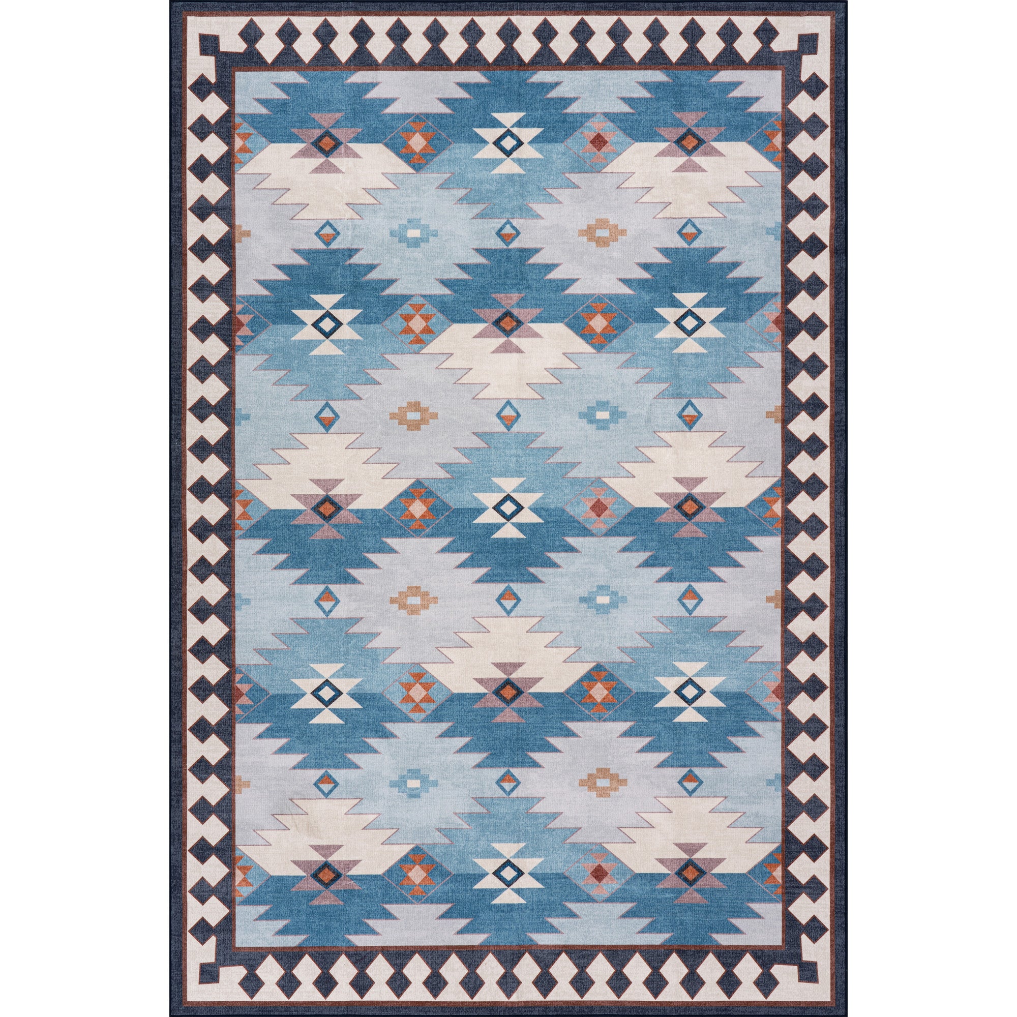 Nuloom Amelisse Bordered Washable Rug