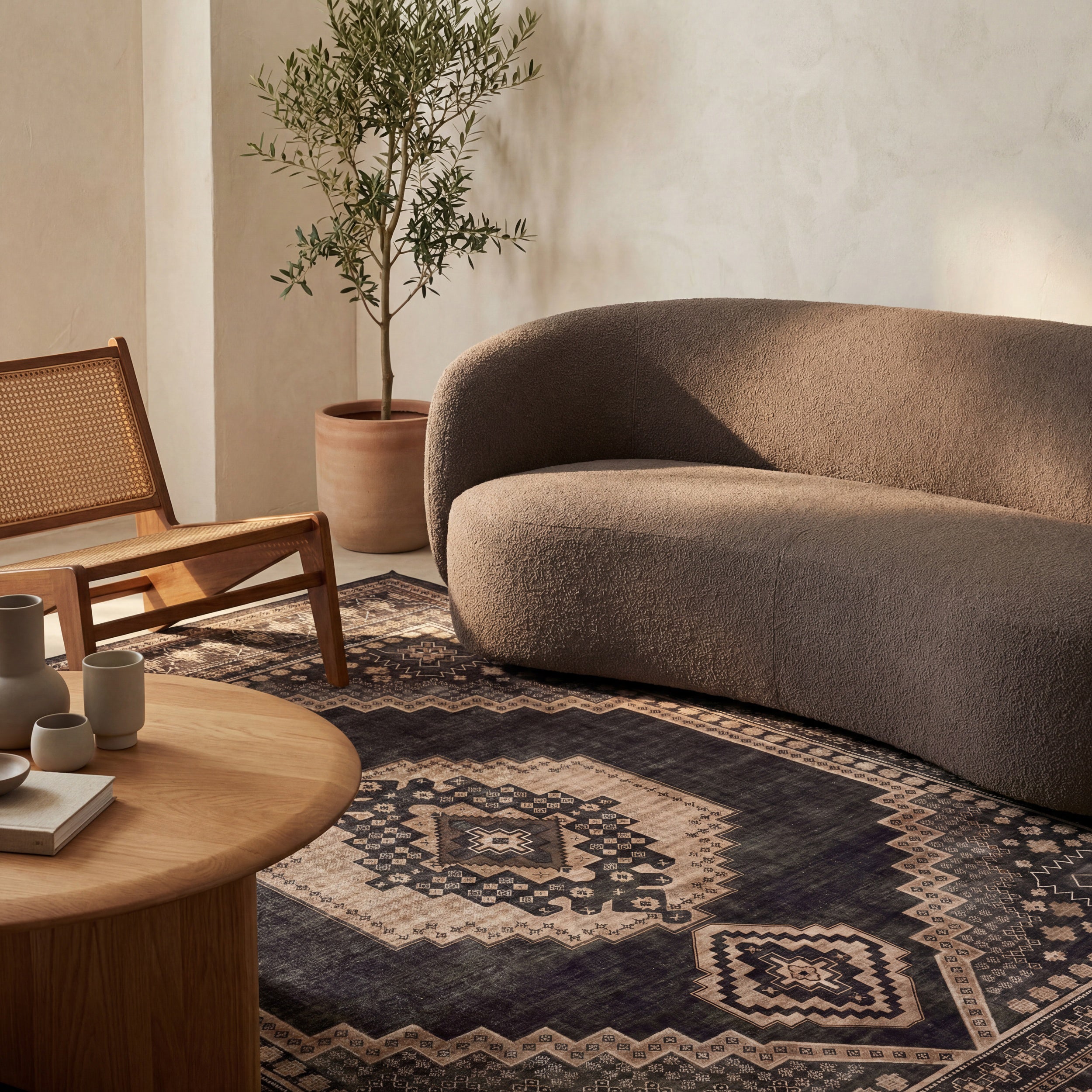 Nuloom Renelle Medallion Washable Rug - Image 9