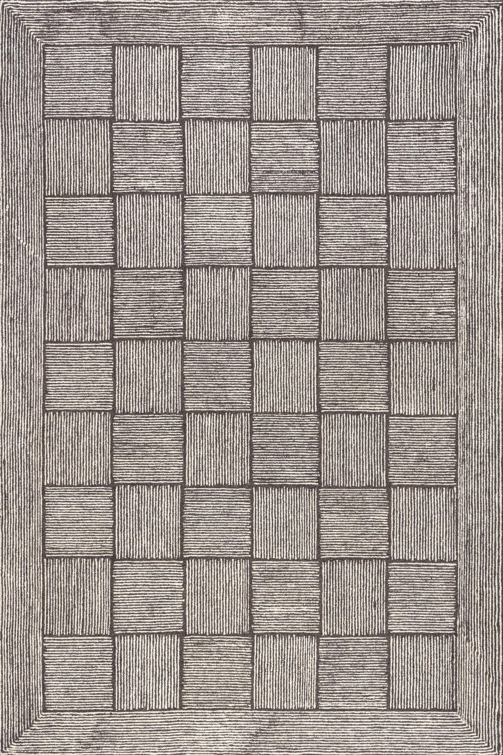 Milo Tiled Wool Area Rug