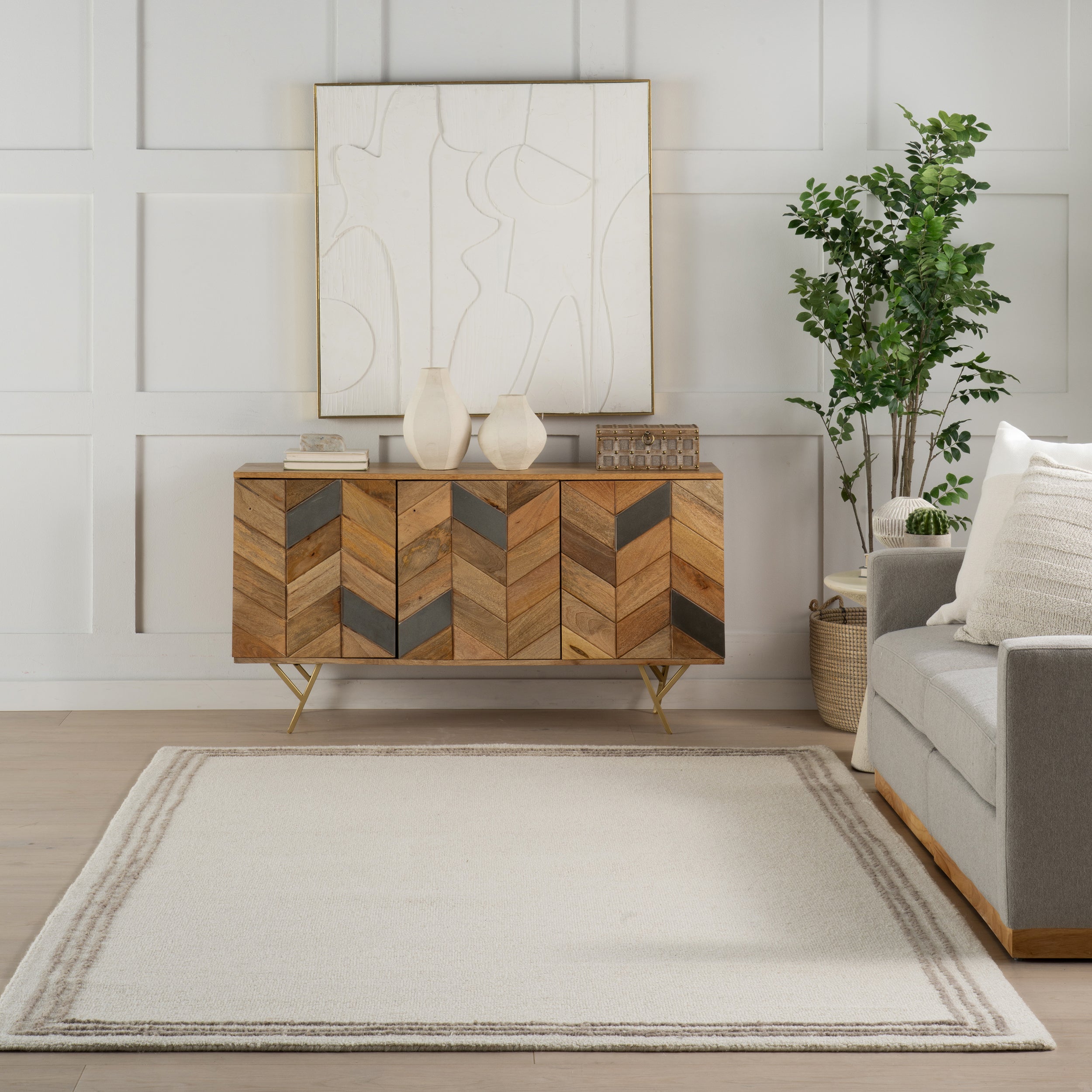 Nuloom Juliette Roan Bordered Wool Rug - Image 18