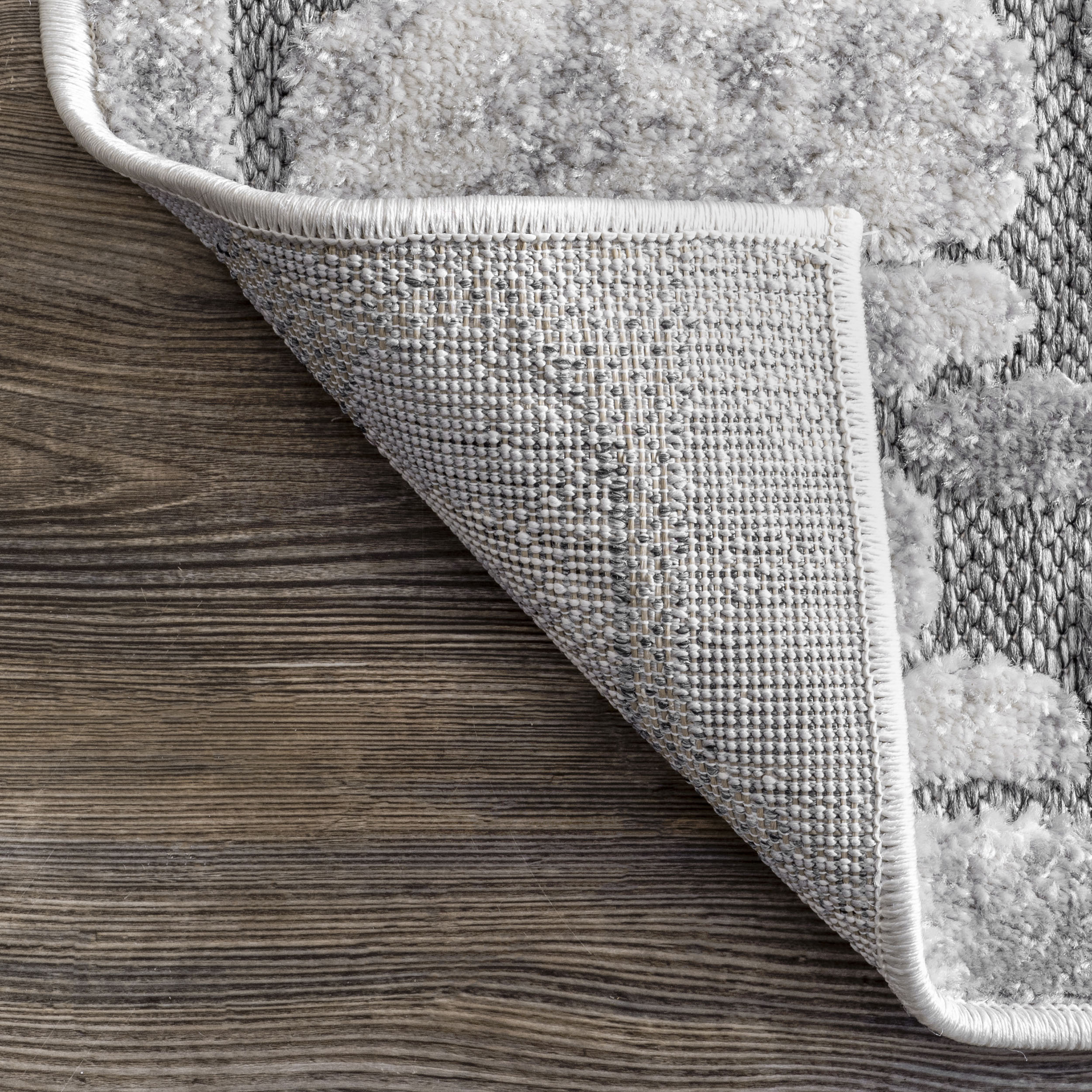 Jaycee Textured Stone Indoor/Outdoor Area Rug - Image 4