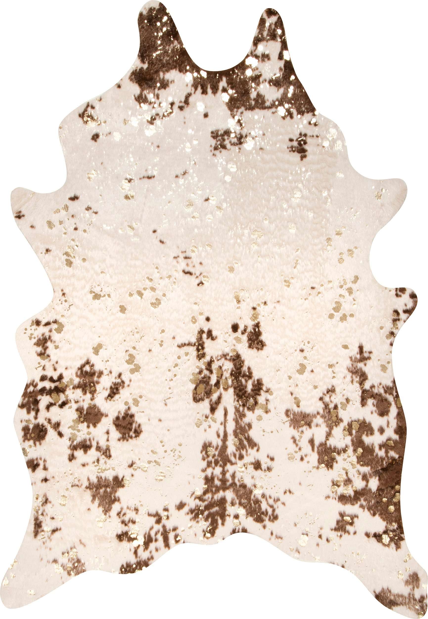 Iraida Faux Cowhide Area Rug - Image 5