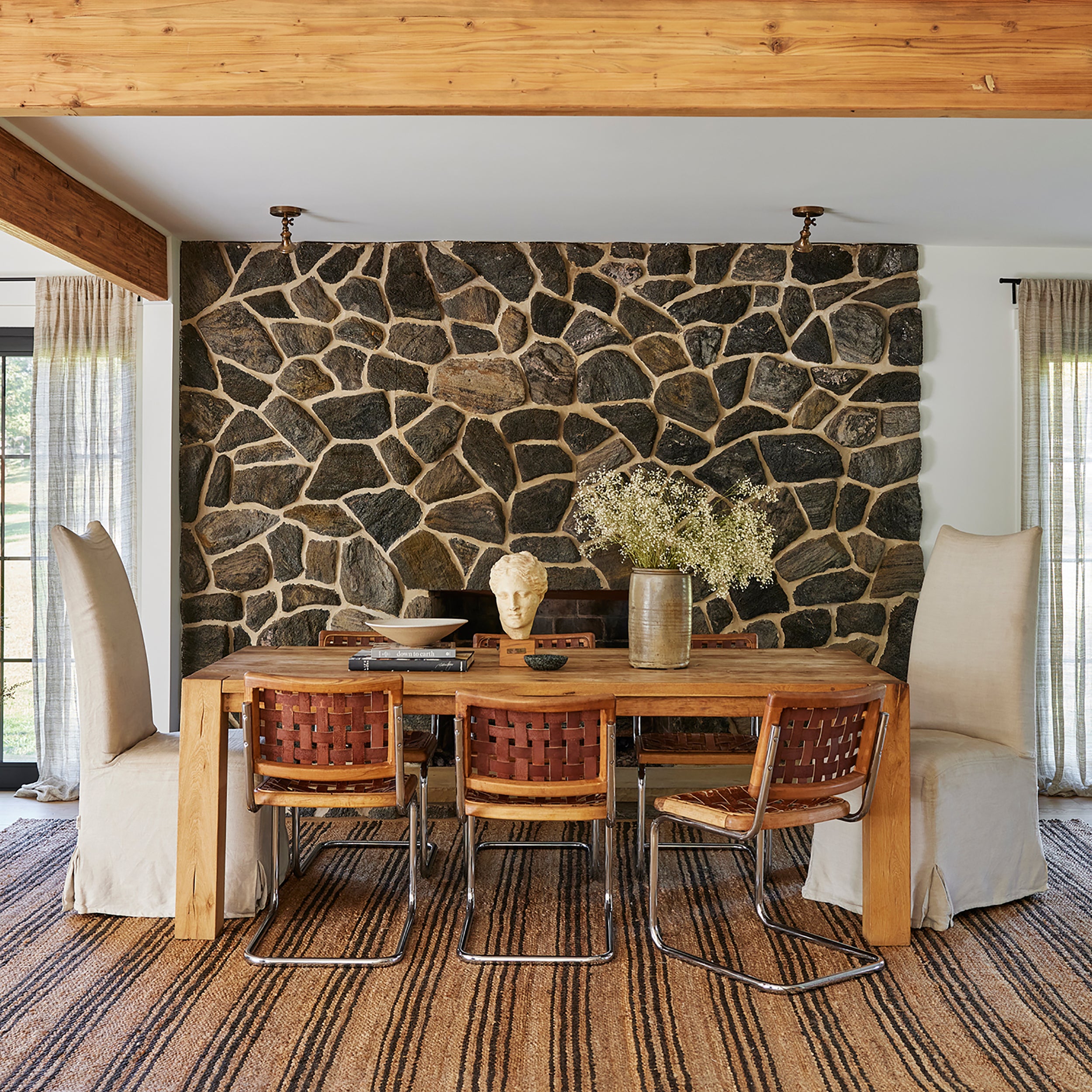 Sycamore Striped Jute Area Rug - Image 3