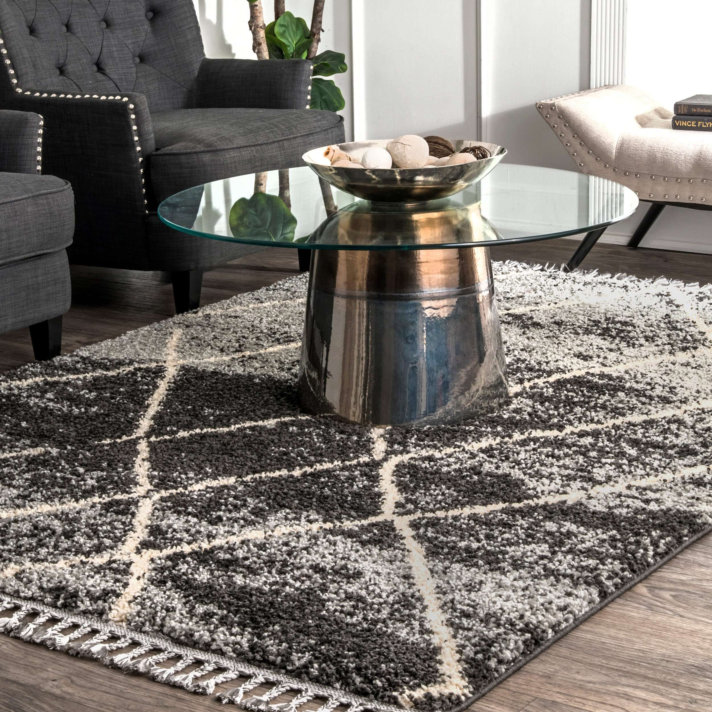 Shannon Moroccan Tassel Shag - Image 2