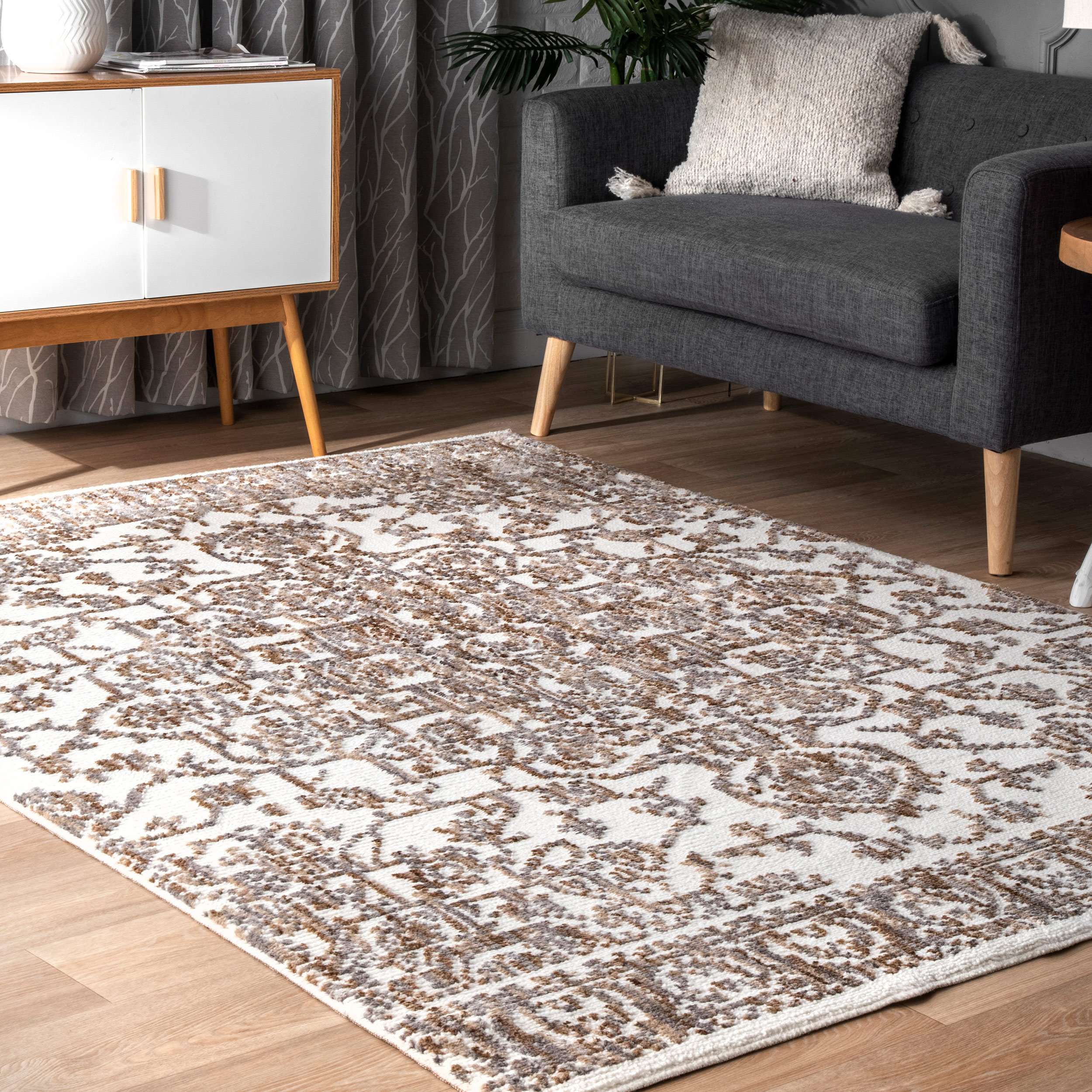 Transitional Medallion Elisa Area Rug - Image 7