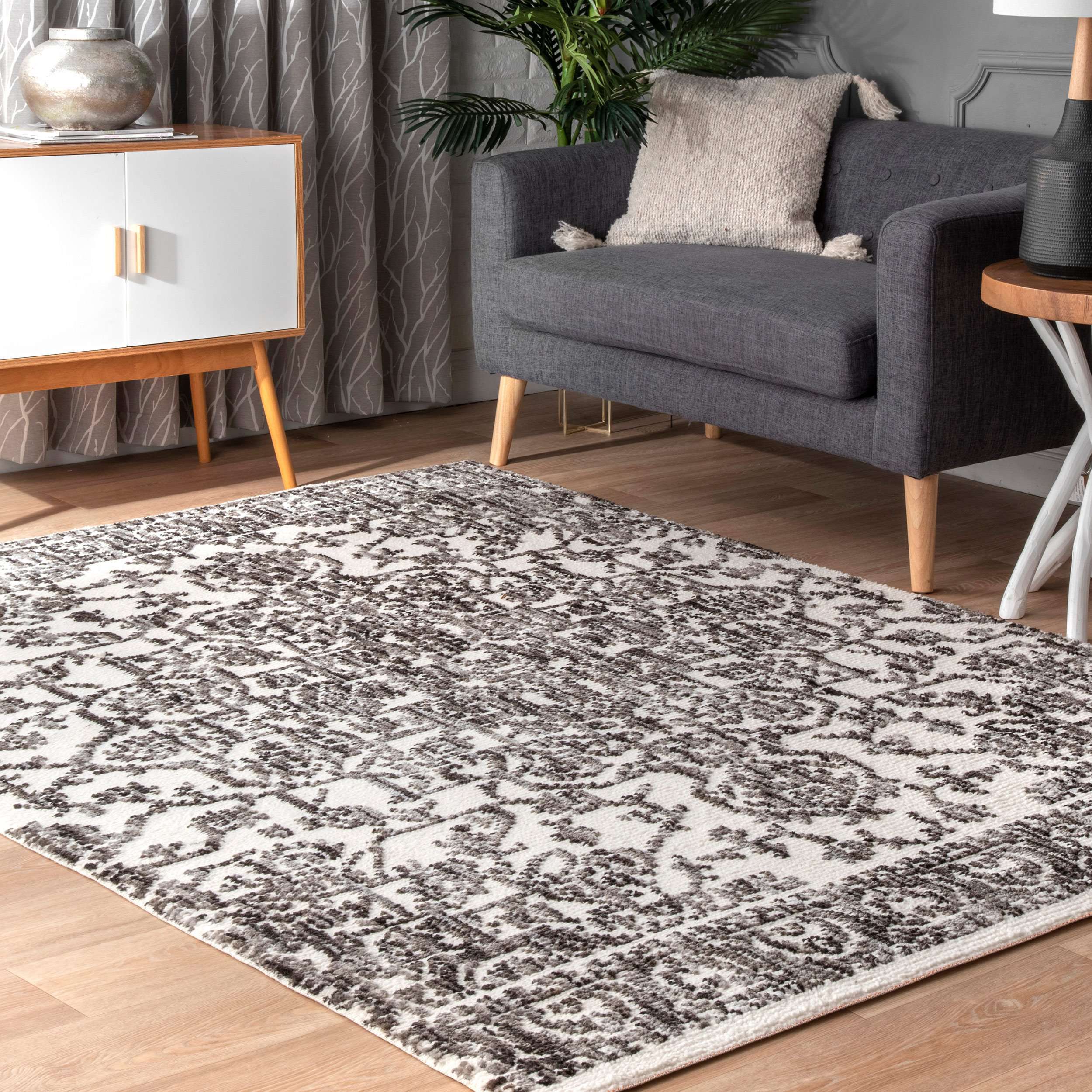 Transitional Medallion Elisa Area Rug - Image 4