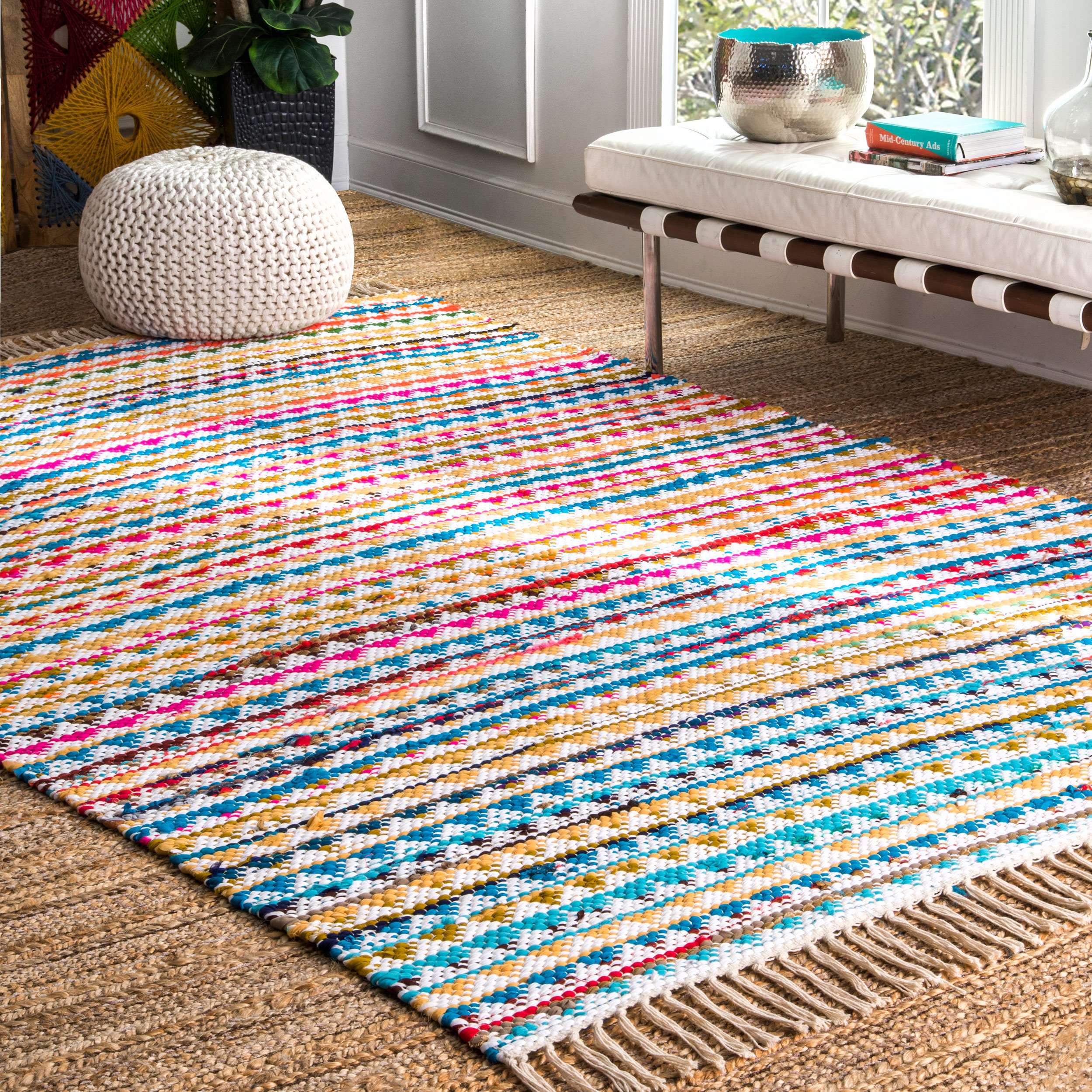 Flatweave Rainbow Albina - Image 2