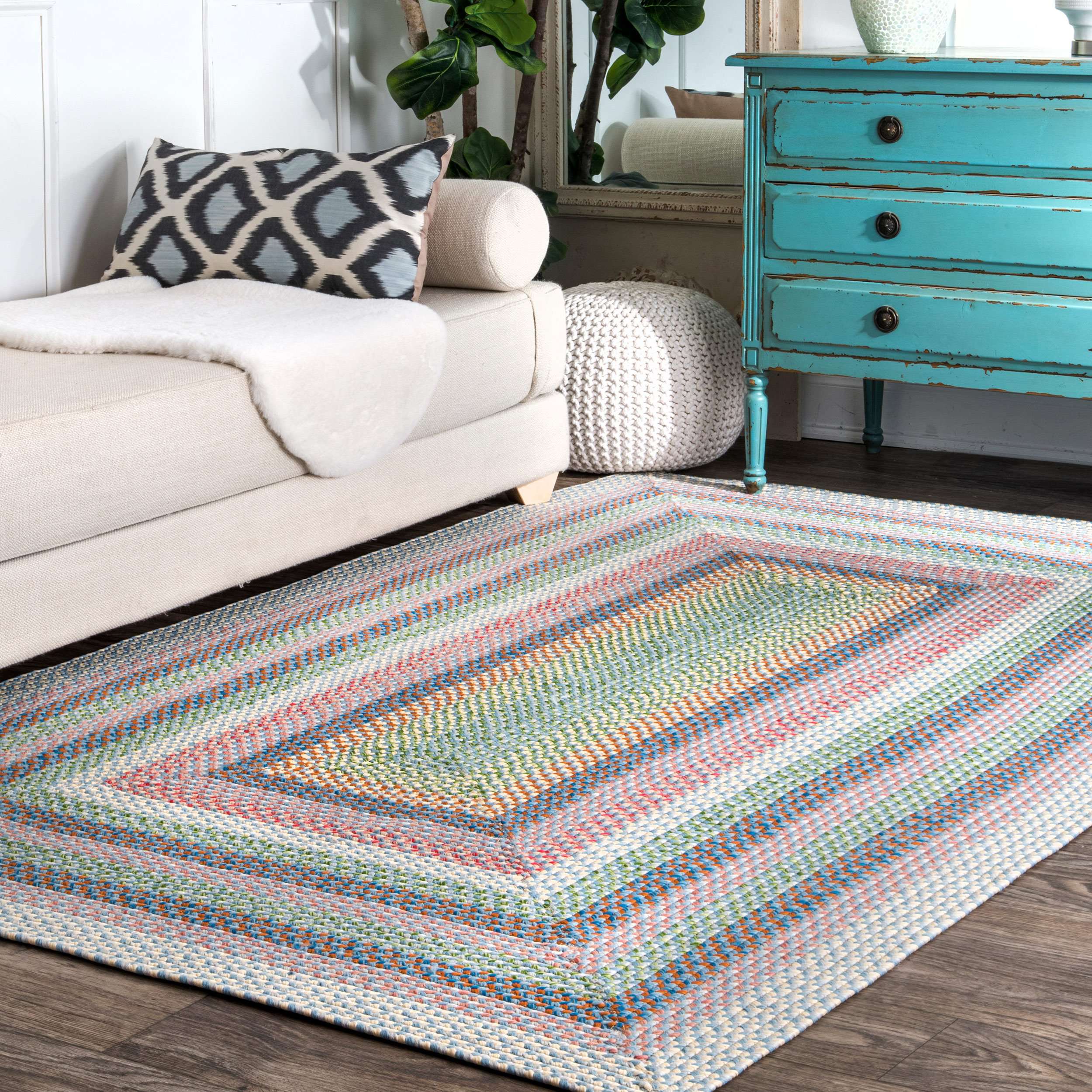Braided Shay Indoor/Outdoor Area Rug - Image 2