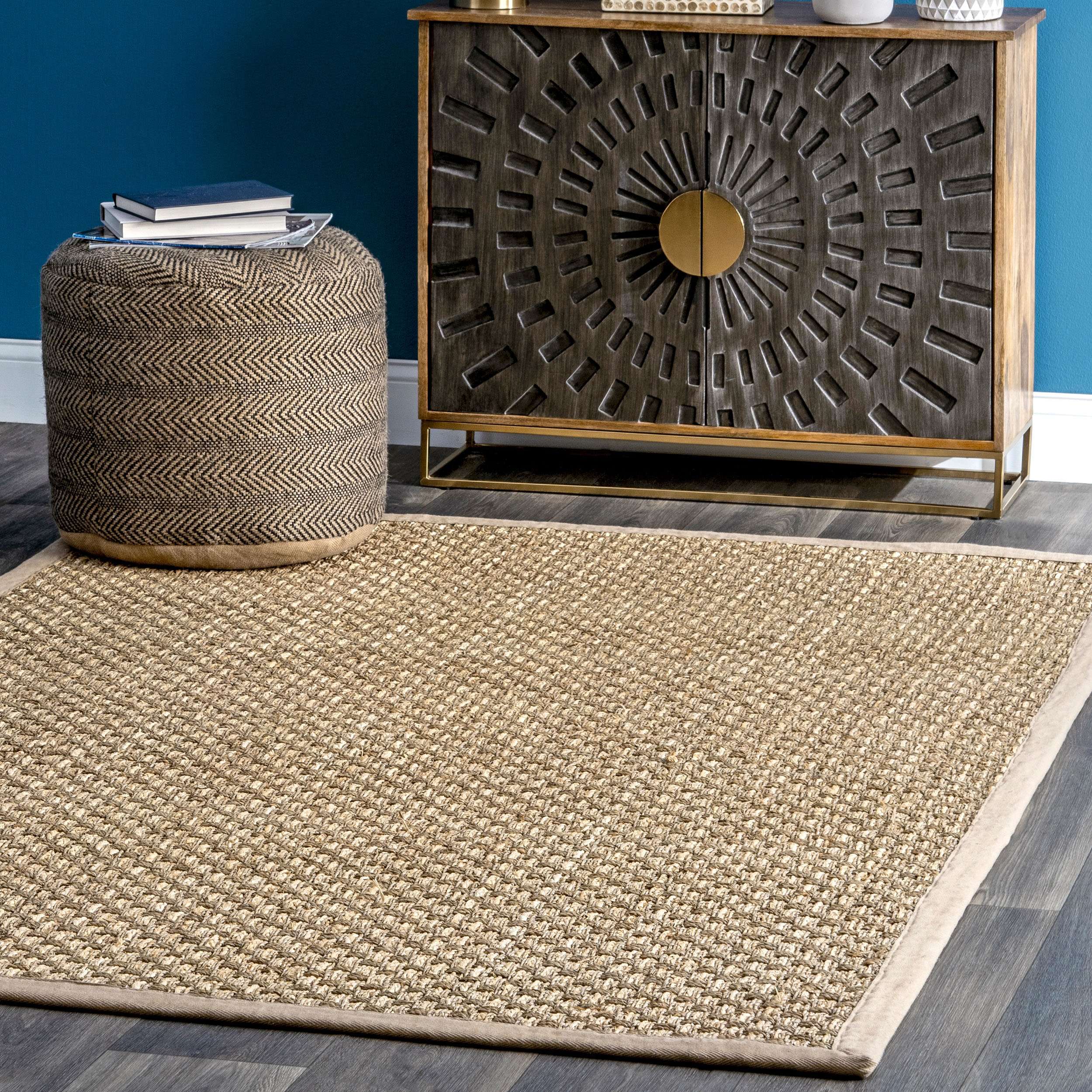 Spero Seagrass Basketweave Area Rug - Image 2