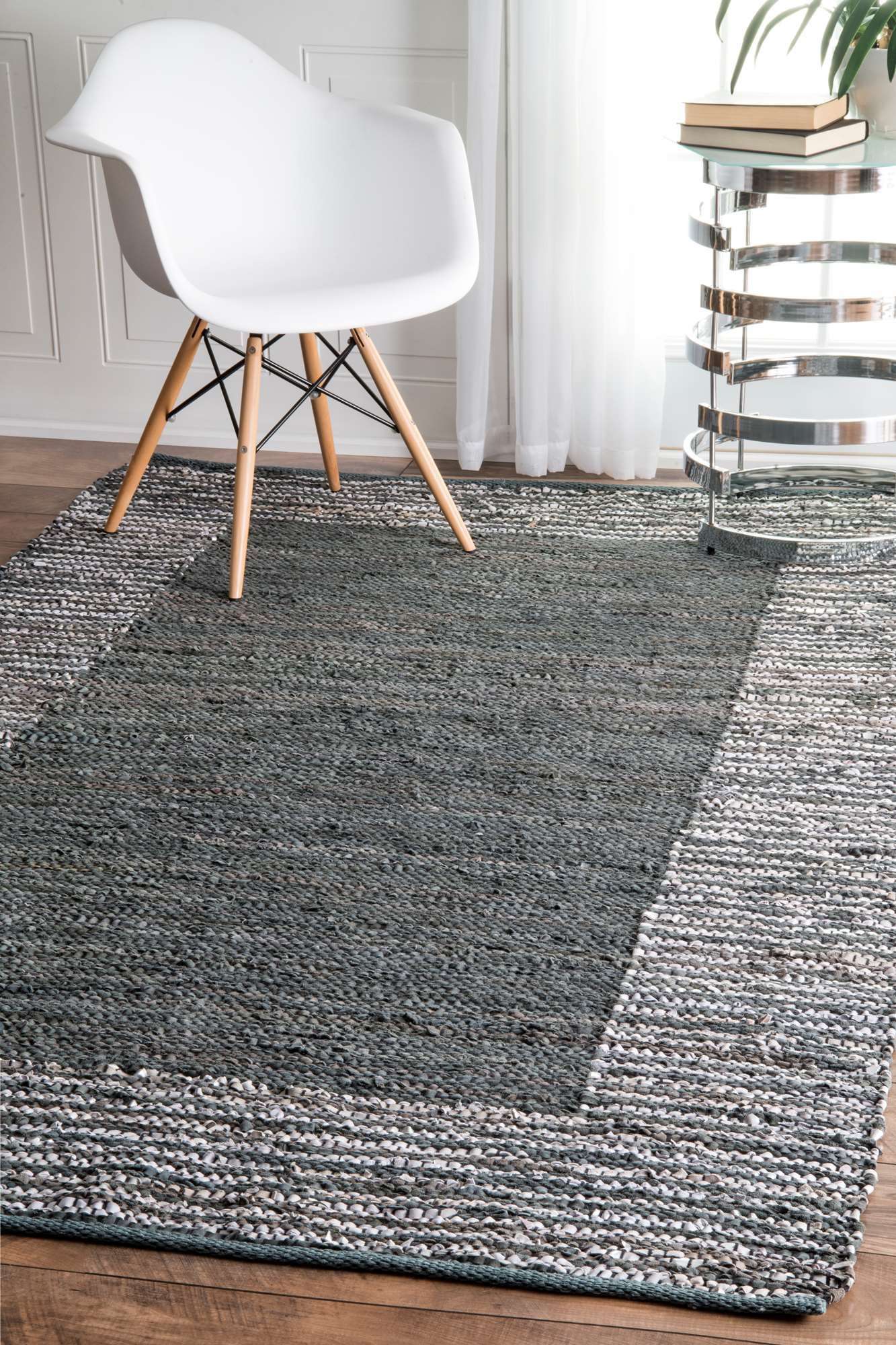 Handwoven Solid Striped Border Neta - Image 2