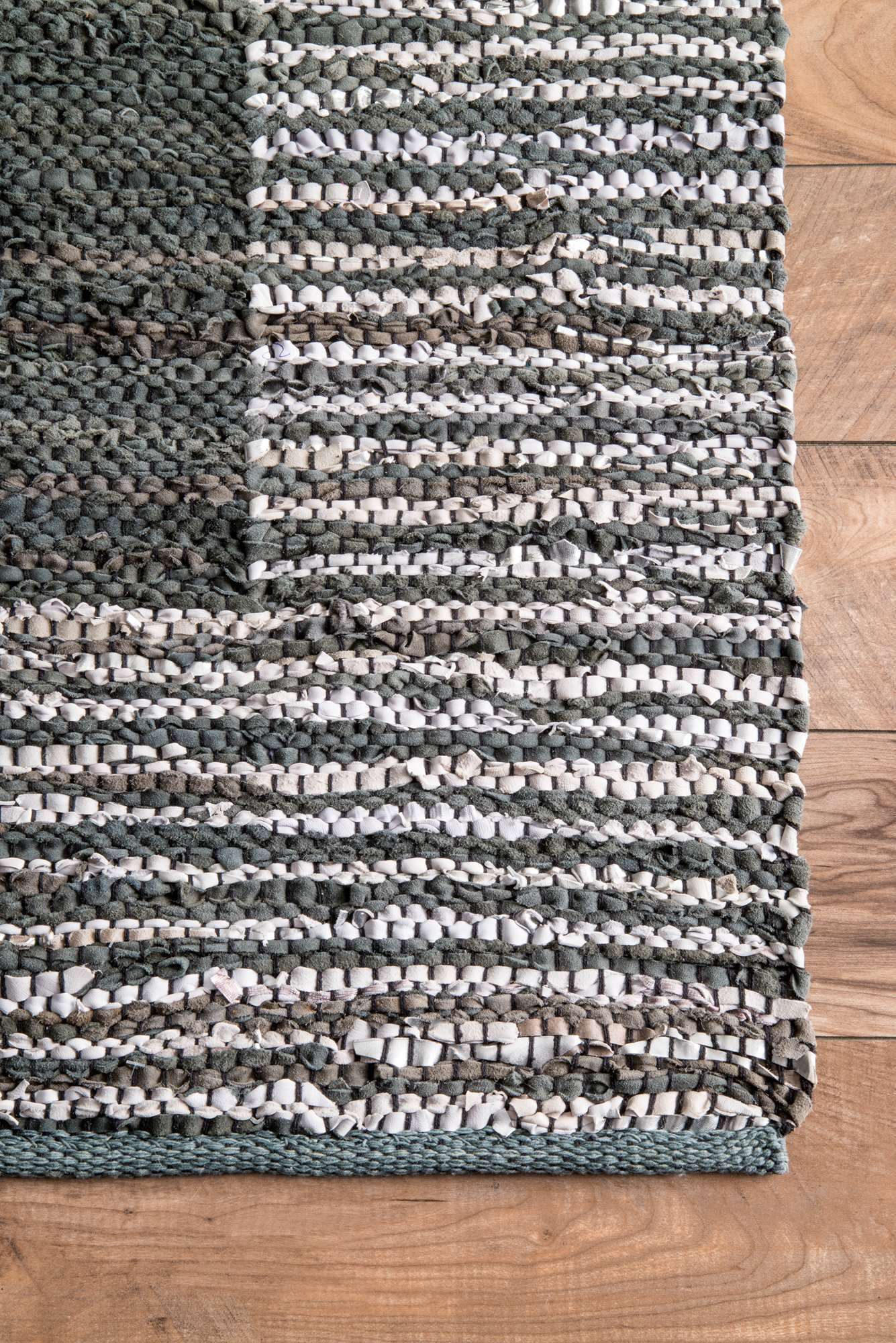 Handwoven Solid Striped Border Neta - Image 3