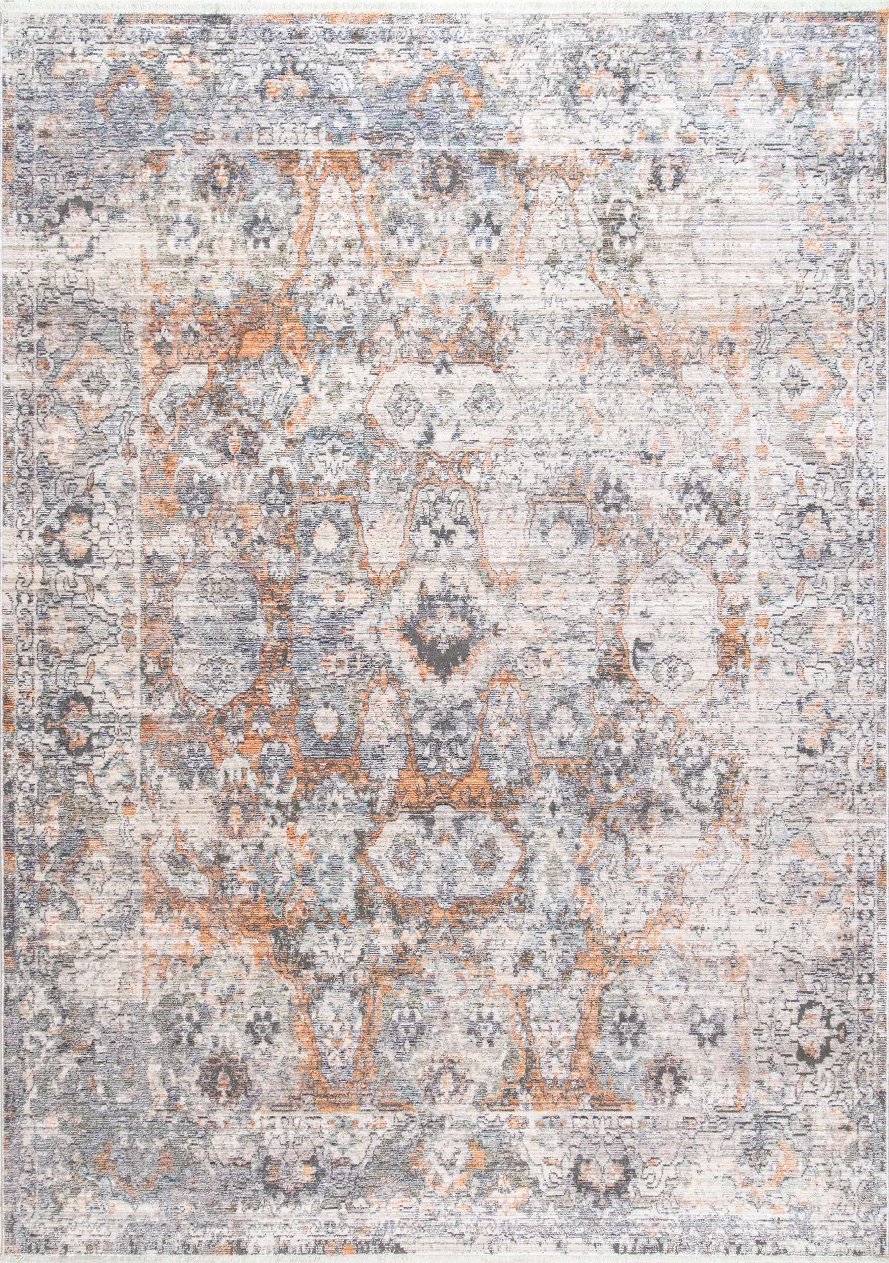 Vintage Julia Persian Fringe Area Rug