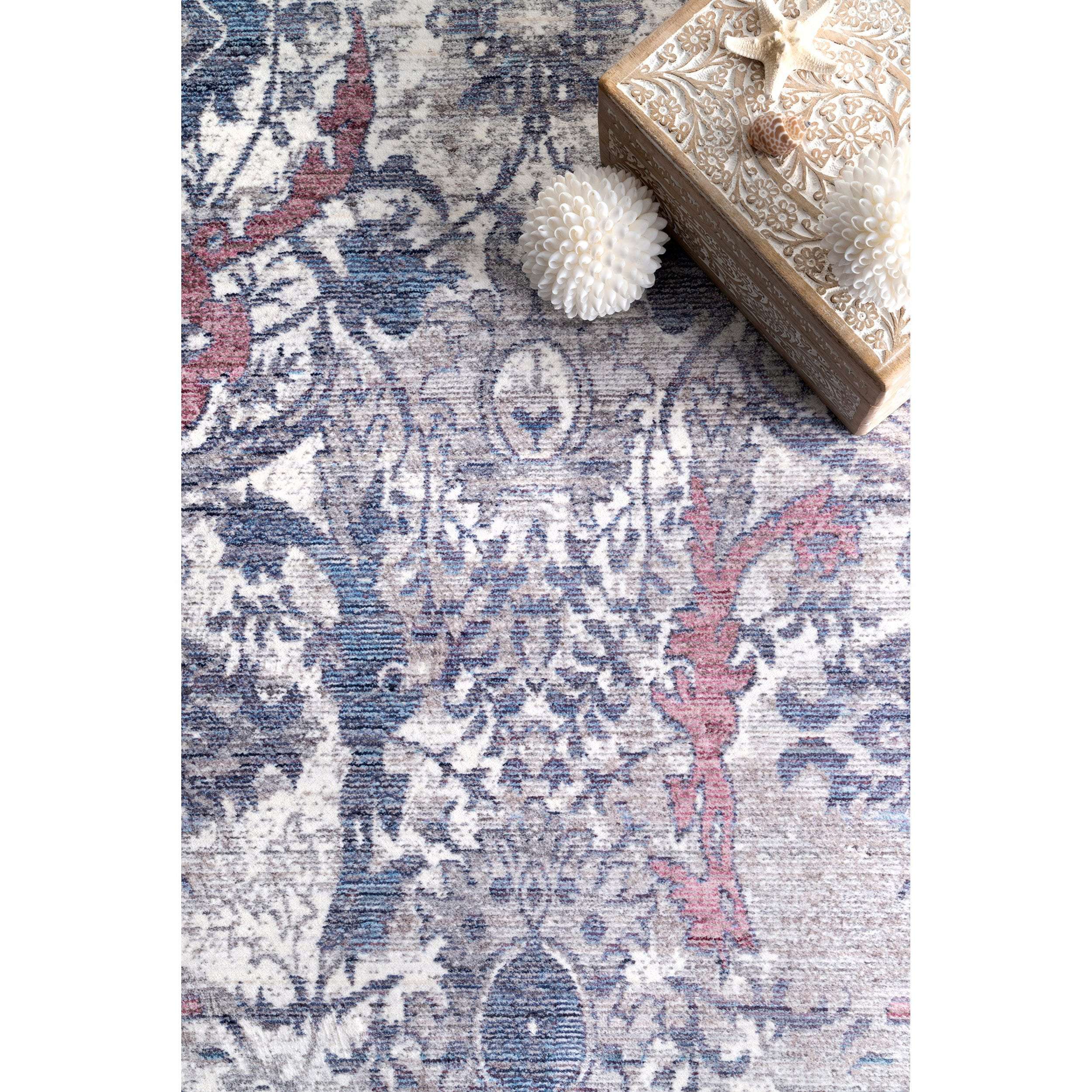 Vintage Sonia Persian Fringe Area Rug - Image 12