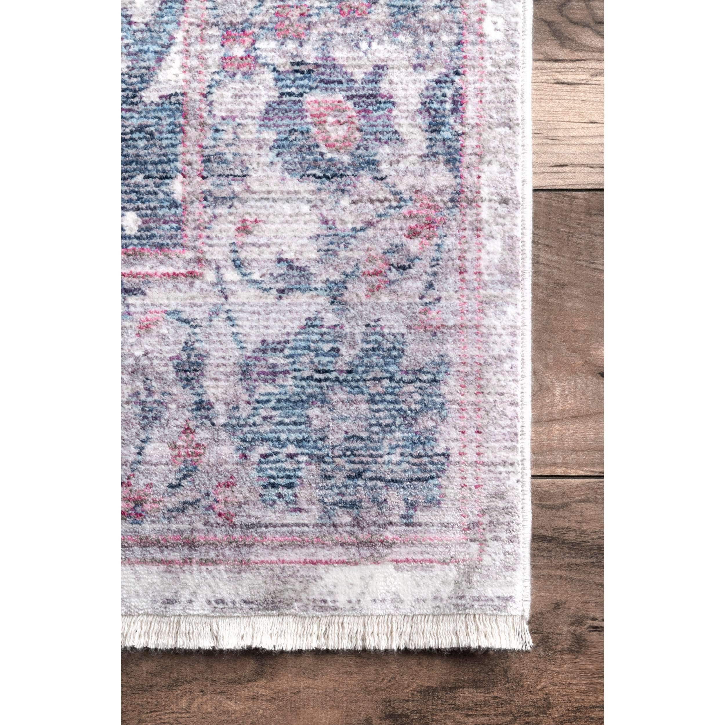 Vintage Sonia Persian Fringe Area Rug - Image 9
