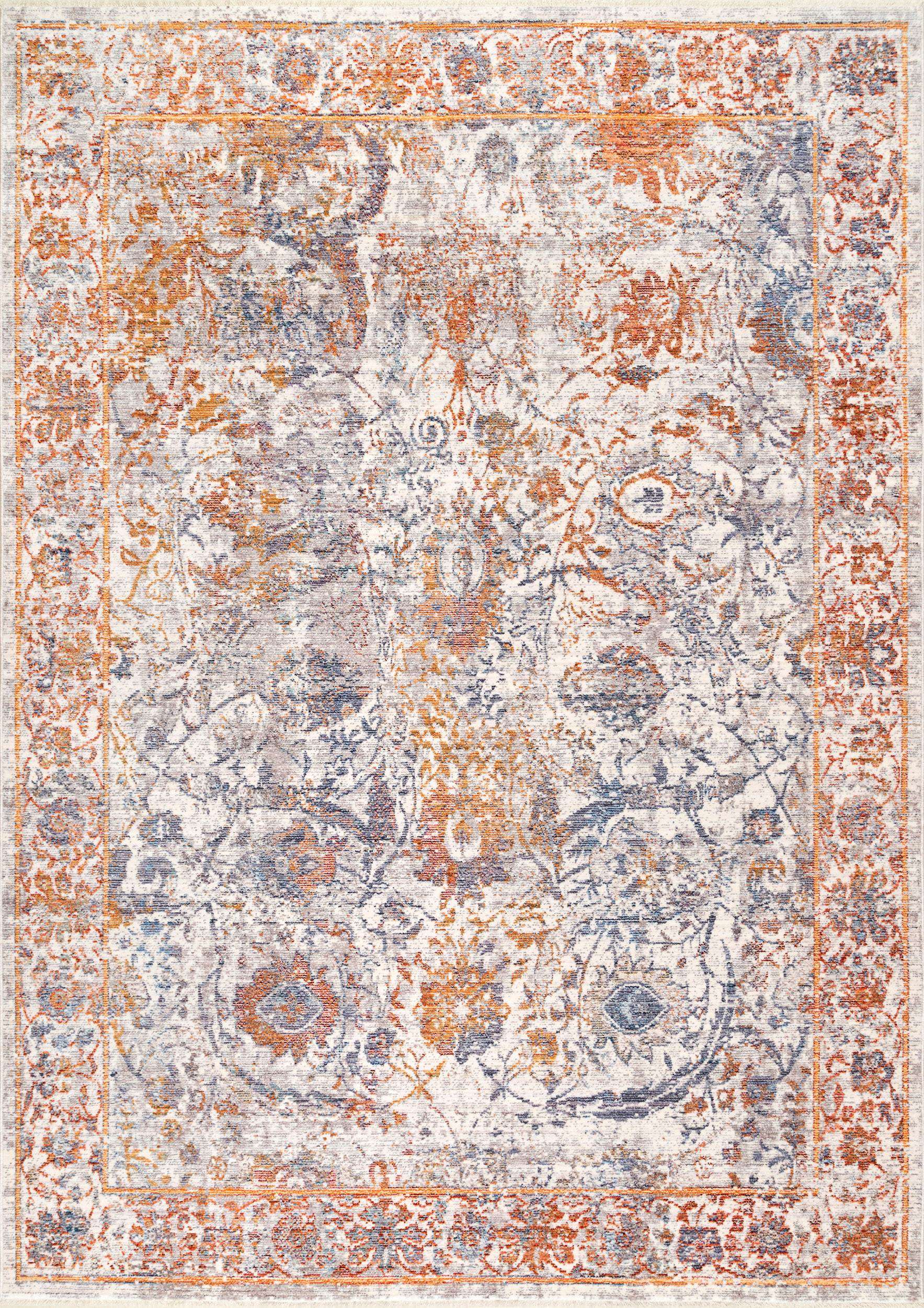 Vintage Sonia Persian Fringe Area Rug - Image 3