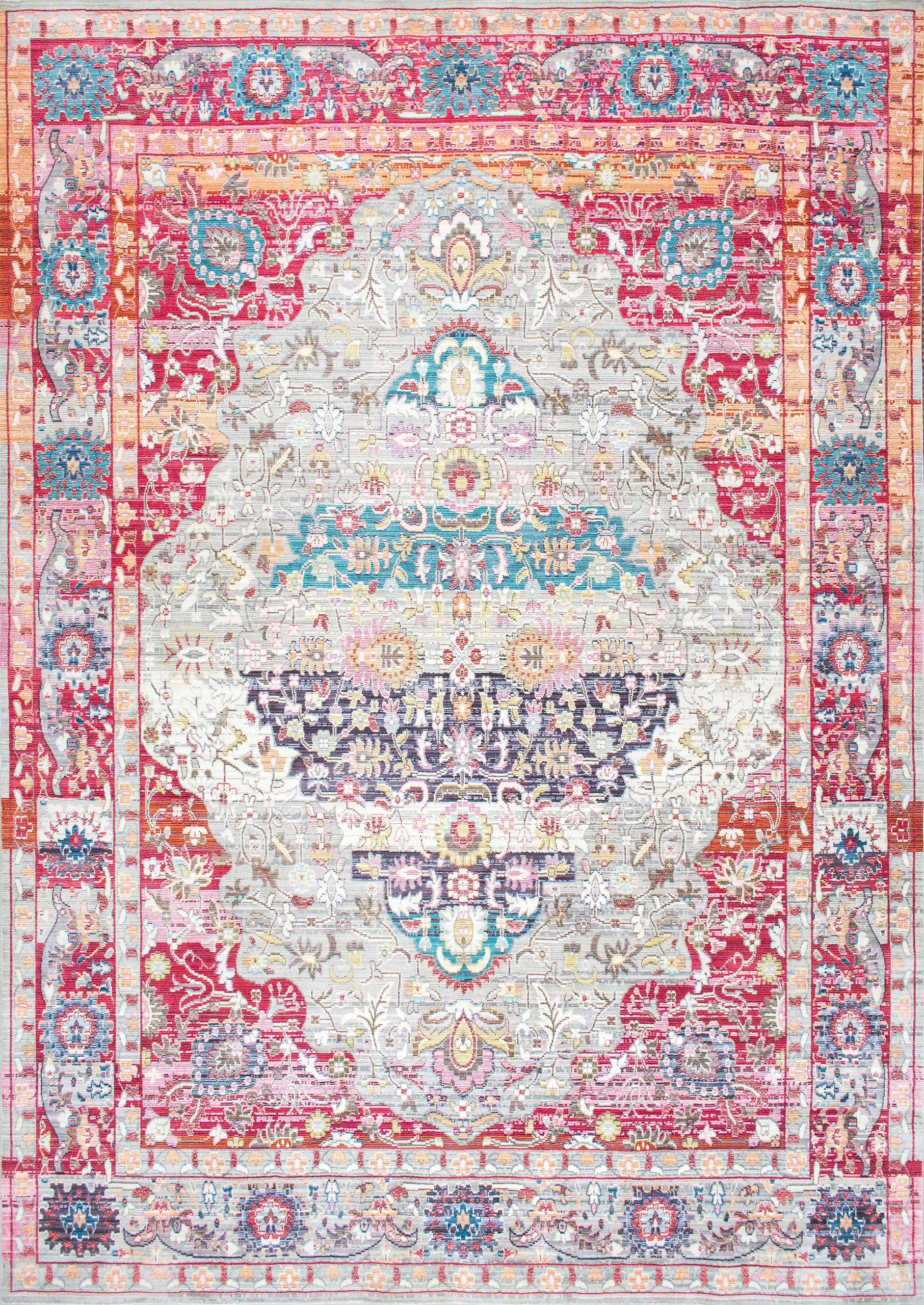 Vintage Medallion Elmer Area Rug - Image 3