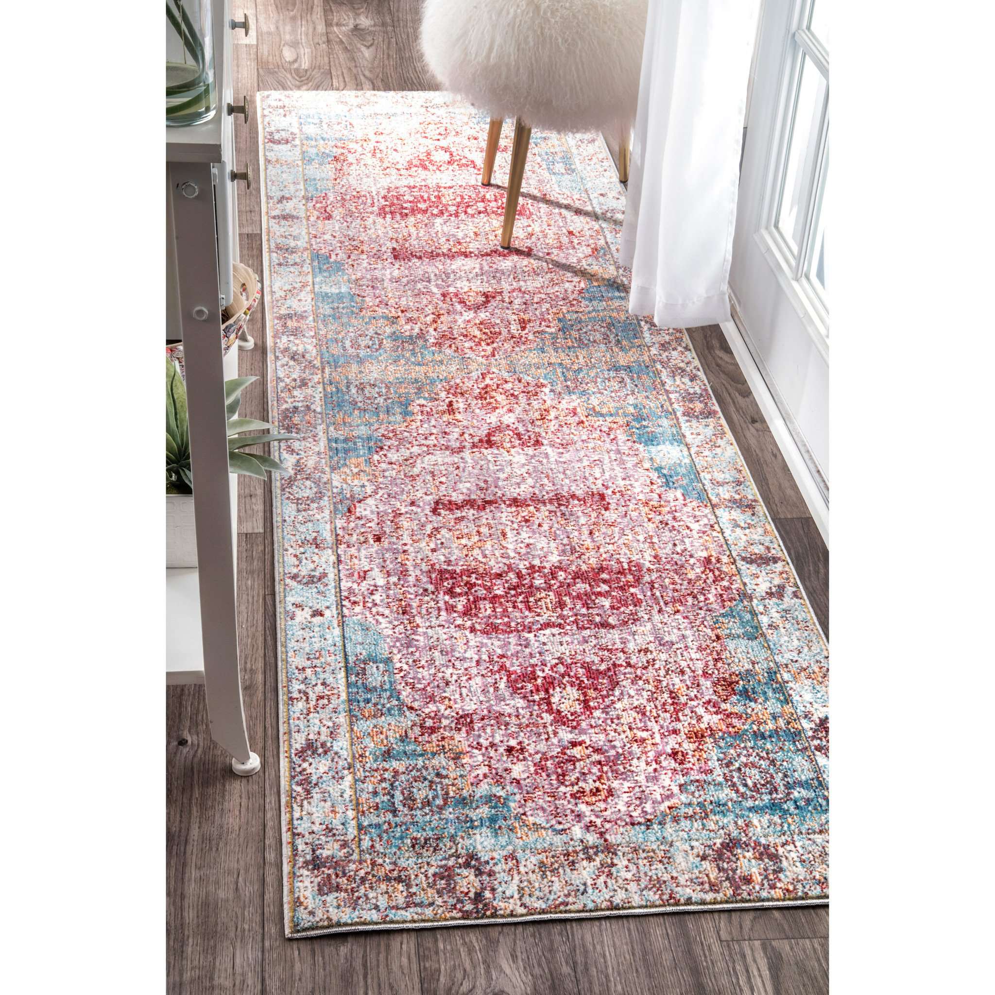 Vintage Medallion Elmer Area Rug - Image 8