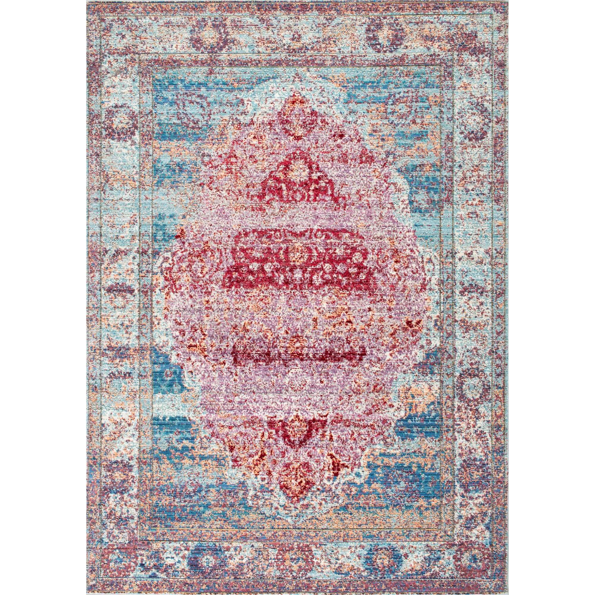 Vintage Medallion Elmer Area Rug - Image 5