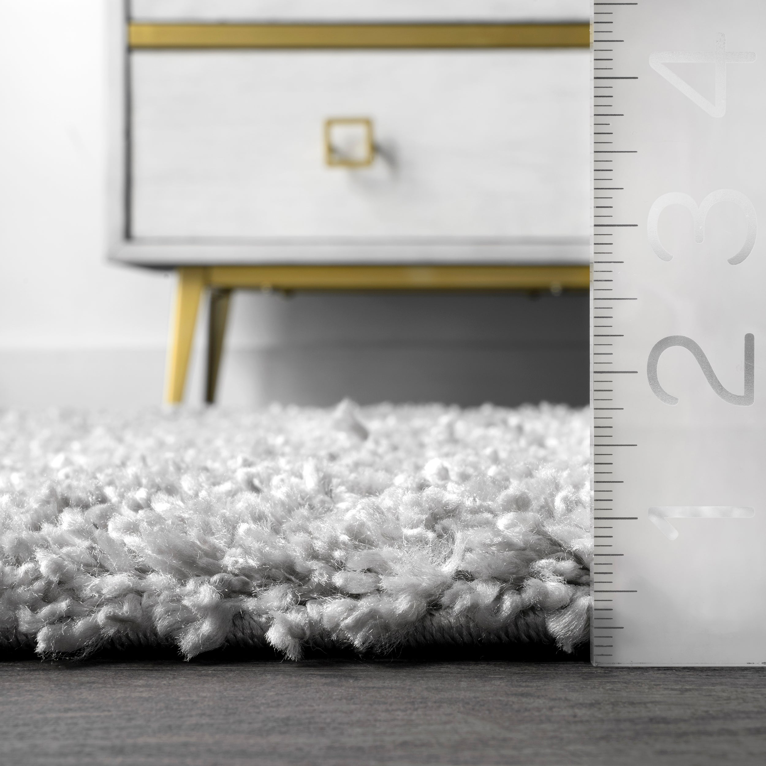 Gelina Soft Shaggy Tassel Area Rug - Image 3