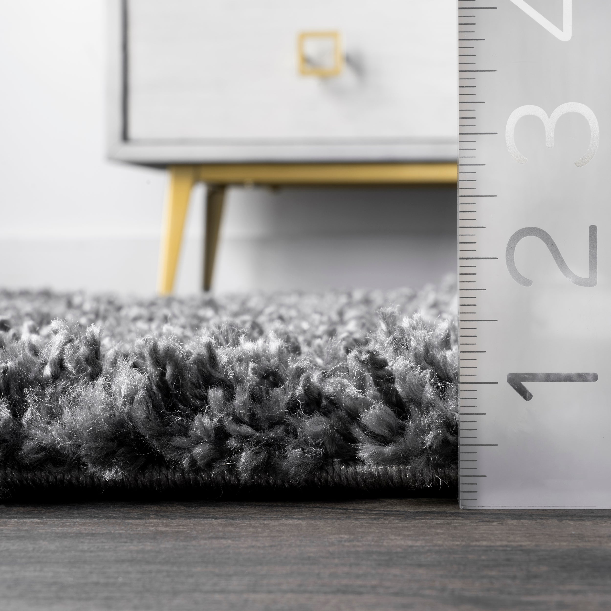 Gelina Soft Shaggy Tassel Area Rug - Image 6
