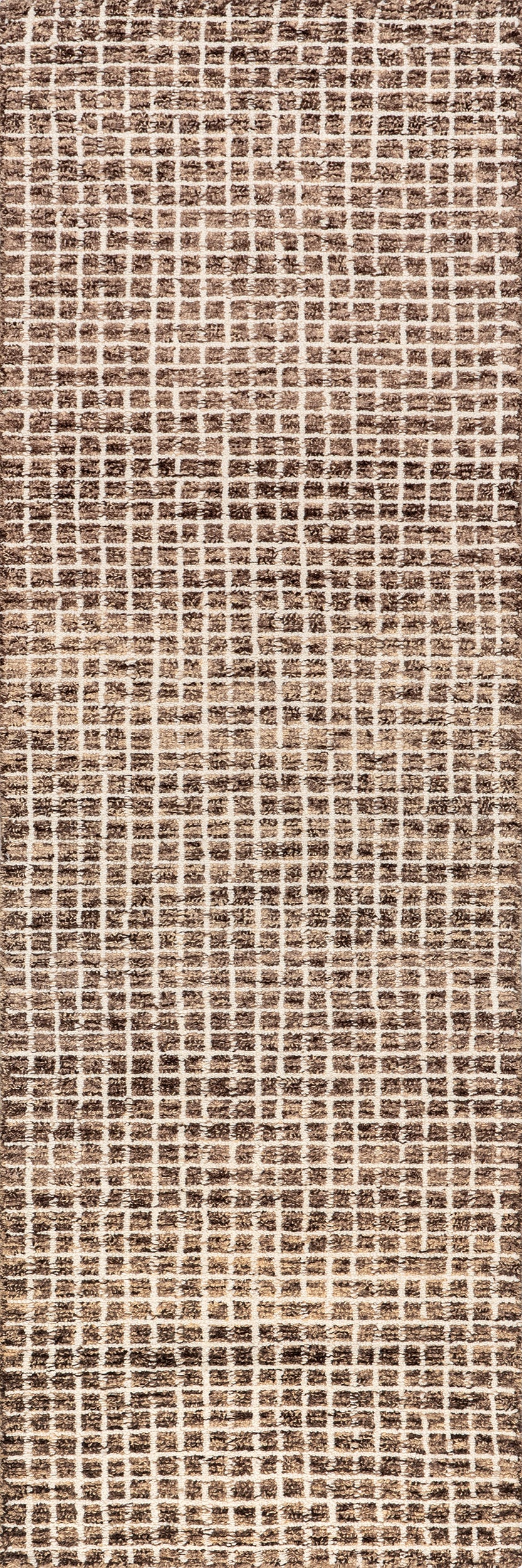Melrose Checked Wool Area Rug - Image 6
