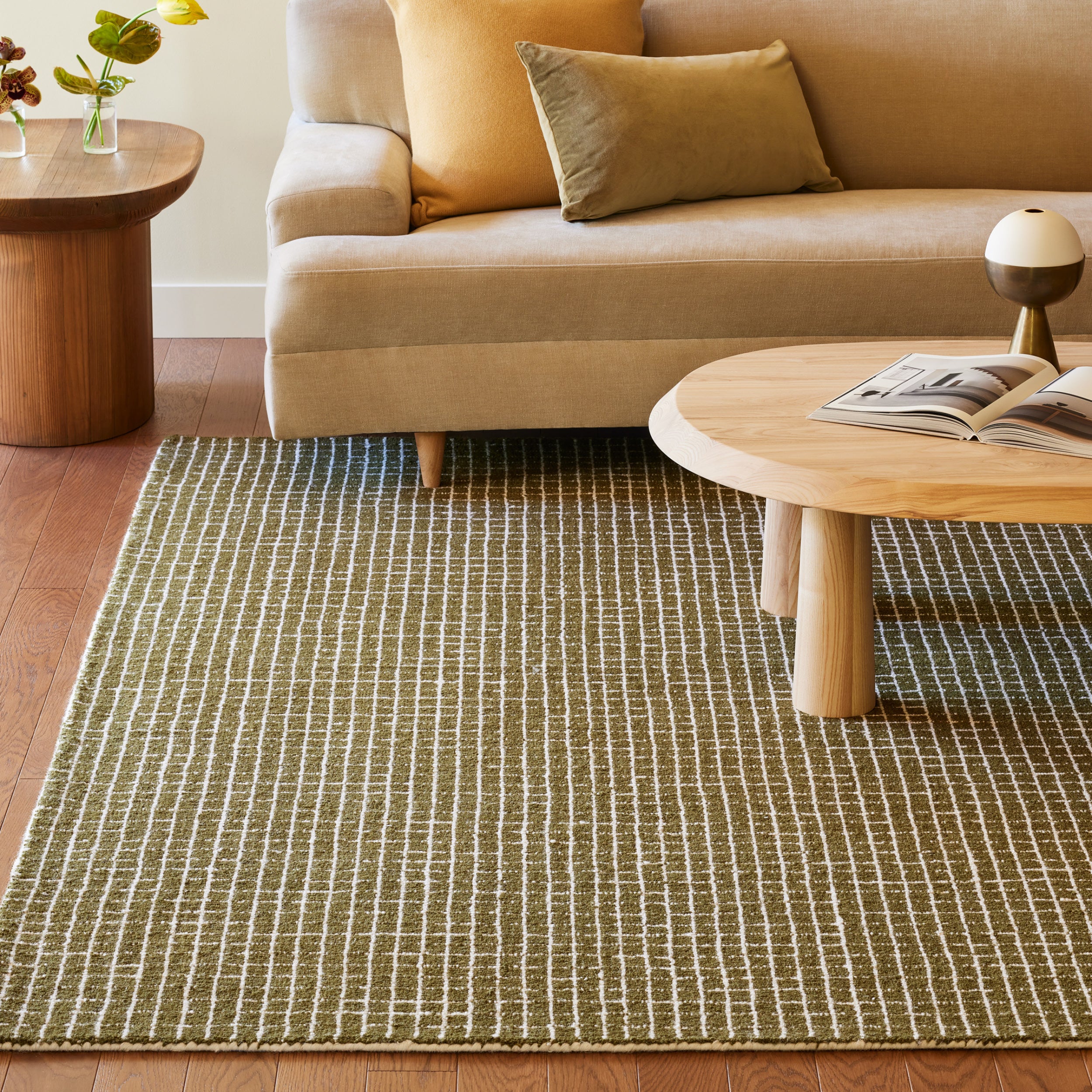 Melrose Checked Wool Area Rug - Image 22