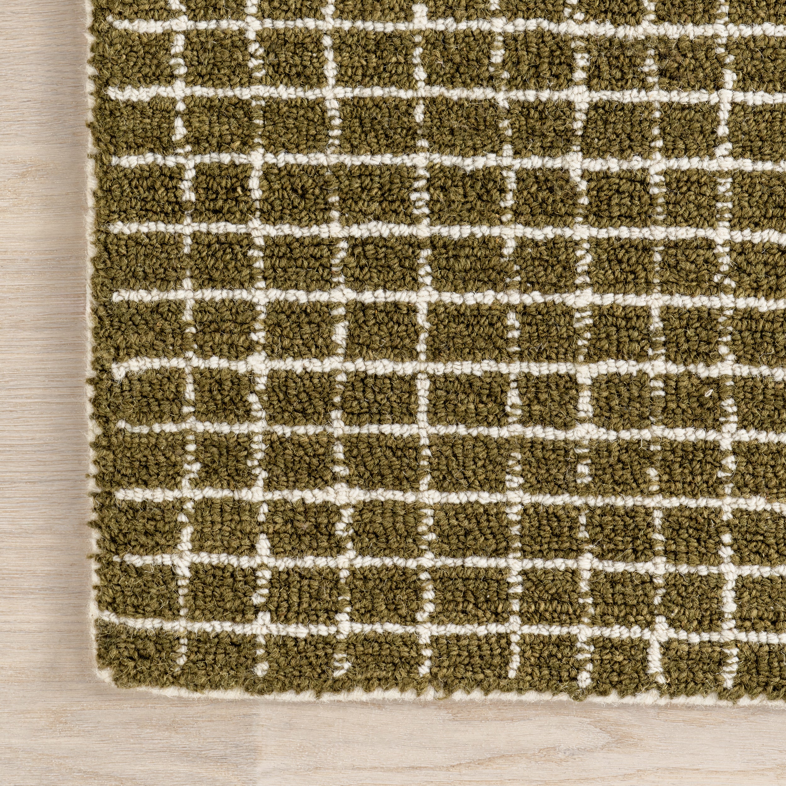 Melrose Checked Wool Area Rug - Image 26