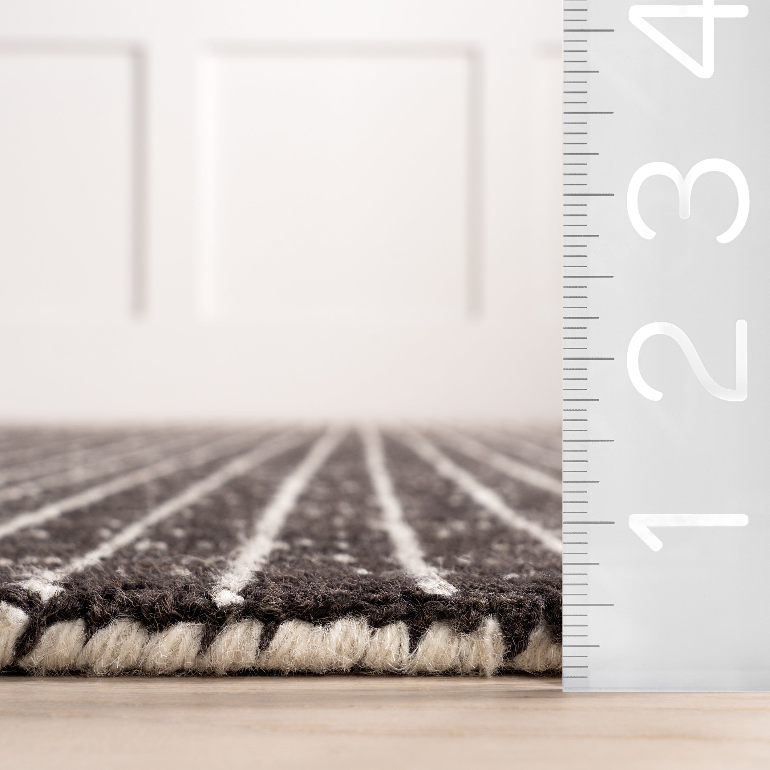 Melrose Checked Wool Area Rug - Image 30